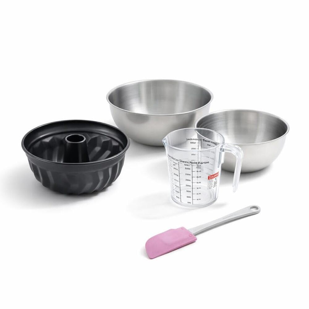 zenker-black-metallic-9375350-set-kouglof-22-cm-bols-verre image 1