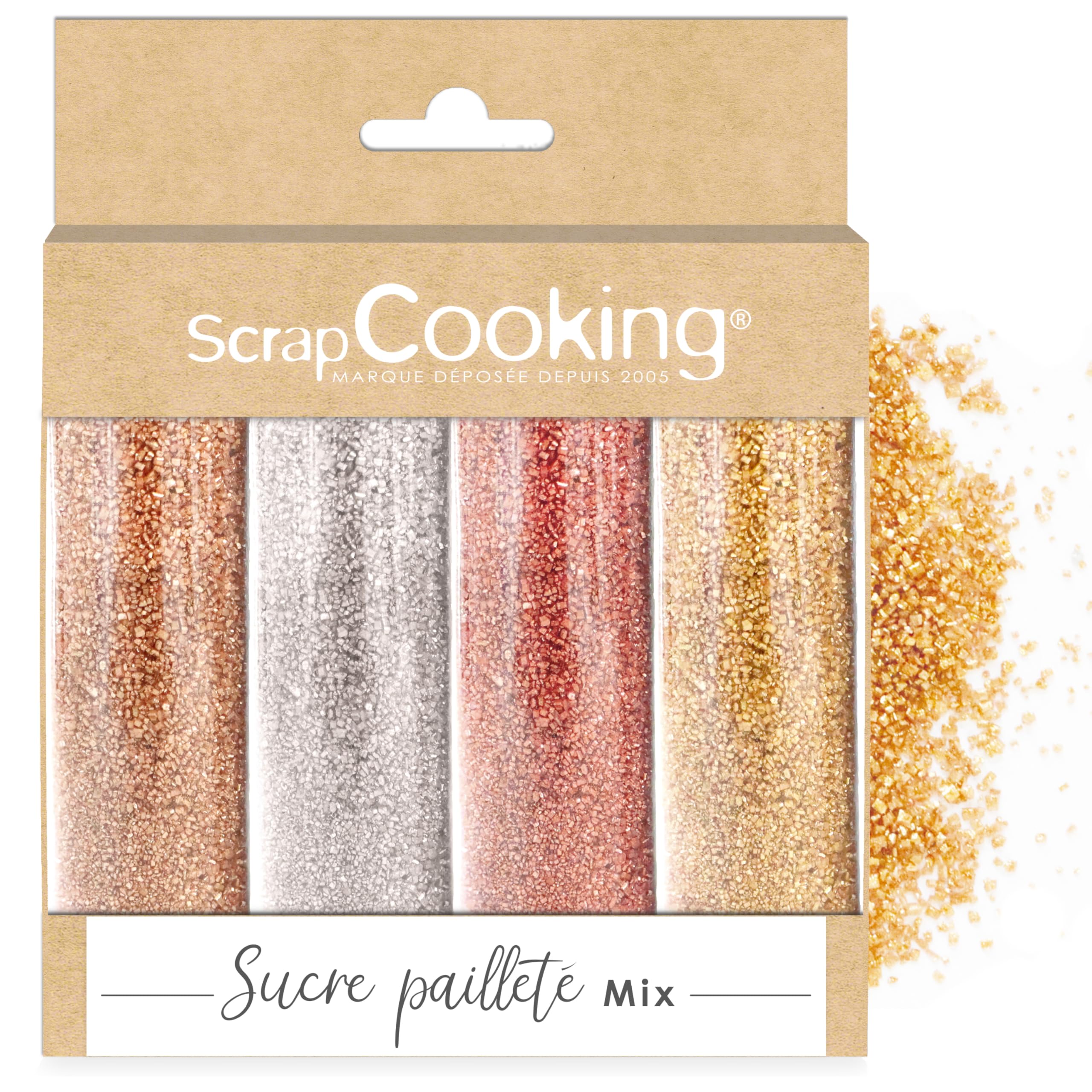 scrapcooking-d-corations-mix-4-sucres-paillet-s-76g-4807 image 1