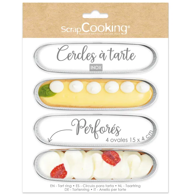 scrapcooking-moules-1325-cercles-ovales-perfor-s-4-pcs image 1