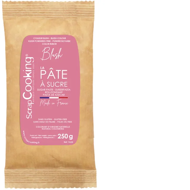 scrapcooking-p-tes-sucre-rose-blush-7625-250-g image 1