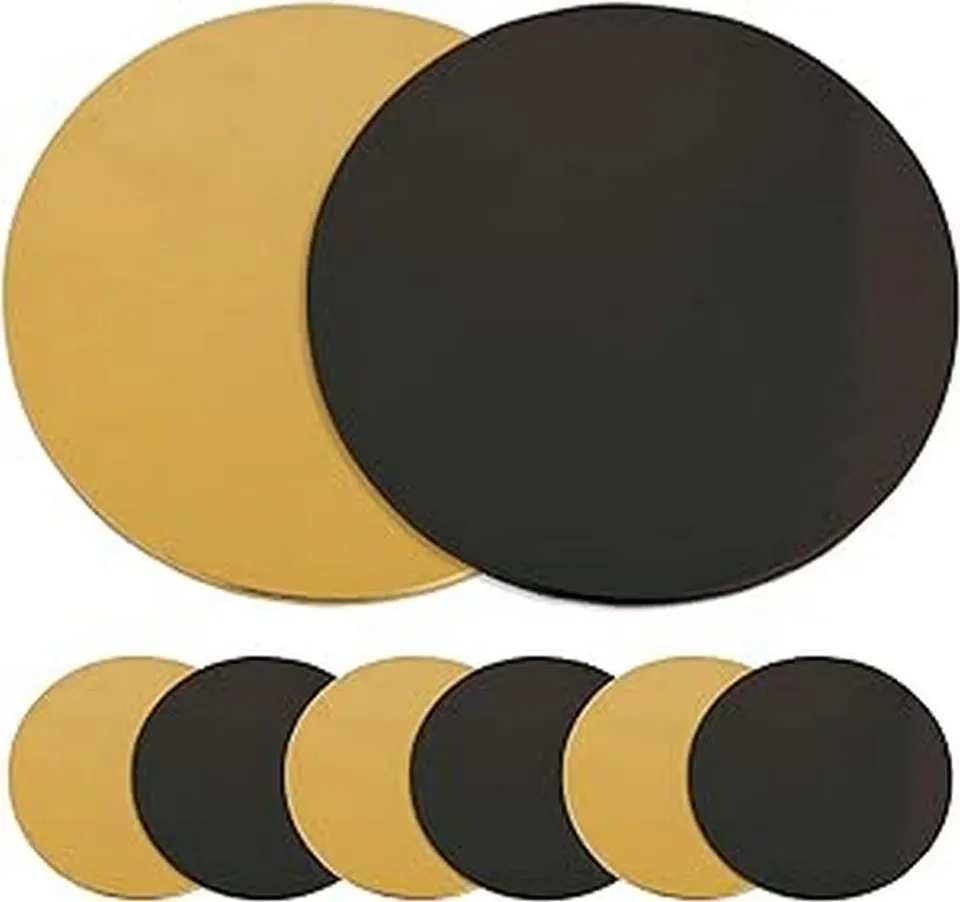 scrapcooking-mat-riel-6-supports-g-teaux-ronds-dor-noir-24-cm image 1