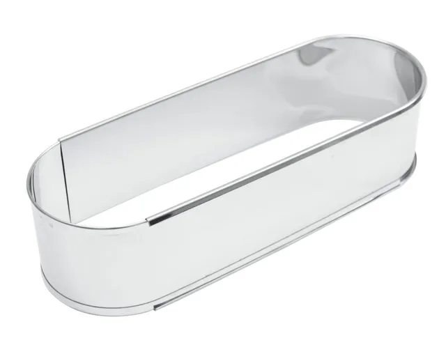 scrapcooking-moules-cadre-ovale-extensible-inox-27-40-cm image 1