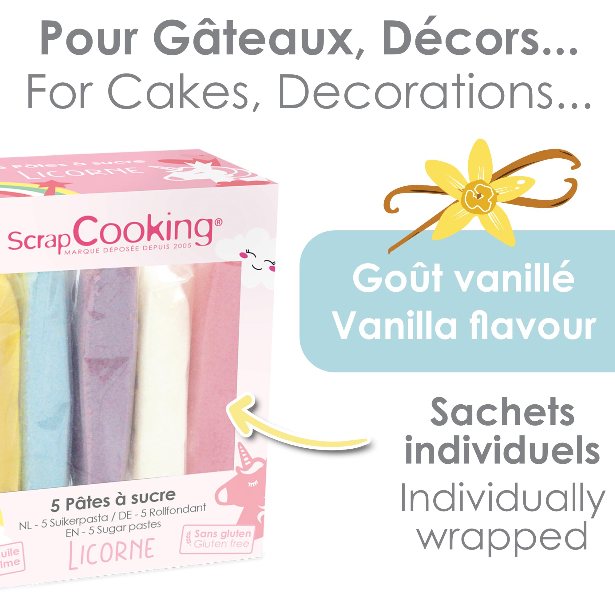 scrapcooking-7254-p-tes-sucre-licorne-5x80-g-pastel image 4