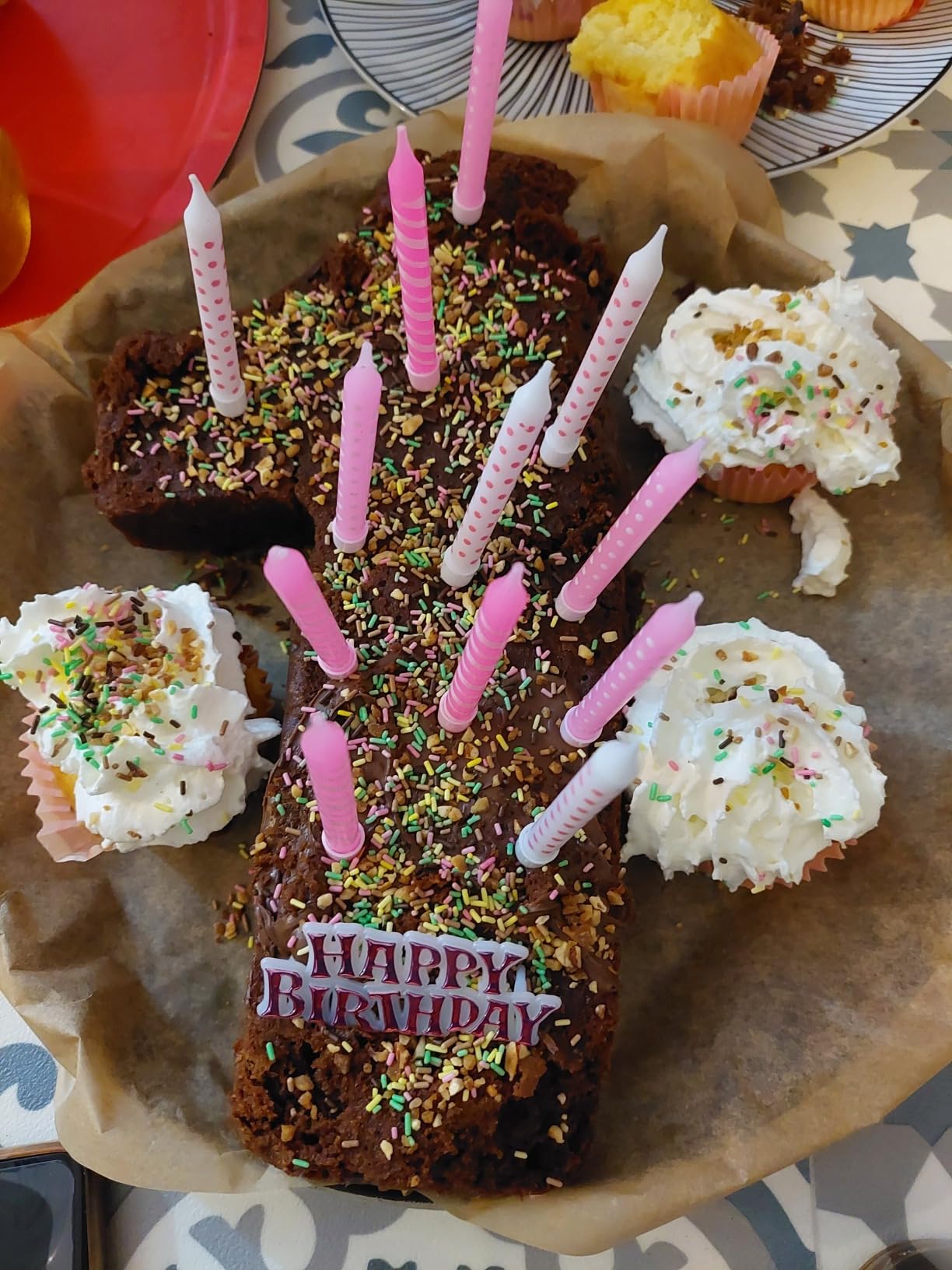 Jolies sur le gâteau