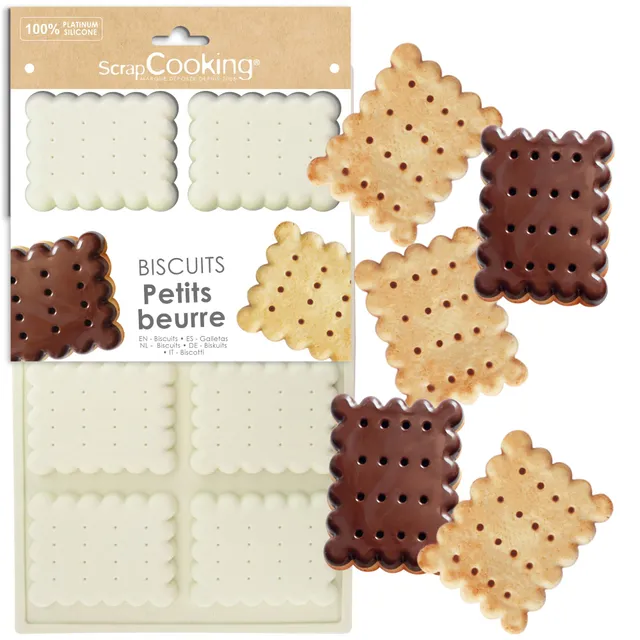 scrapcooking-moules-moule-8-petits-beurres-silicone-3182 image 1