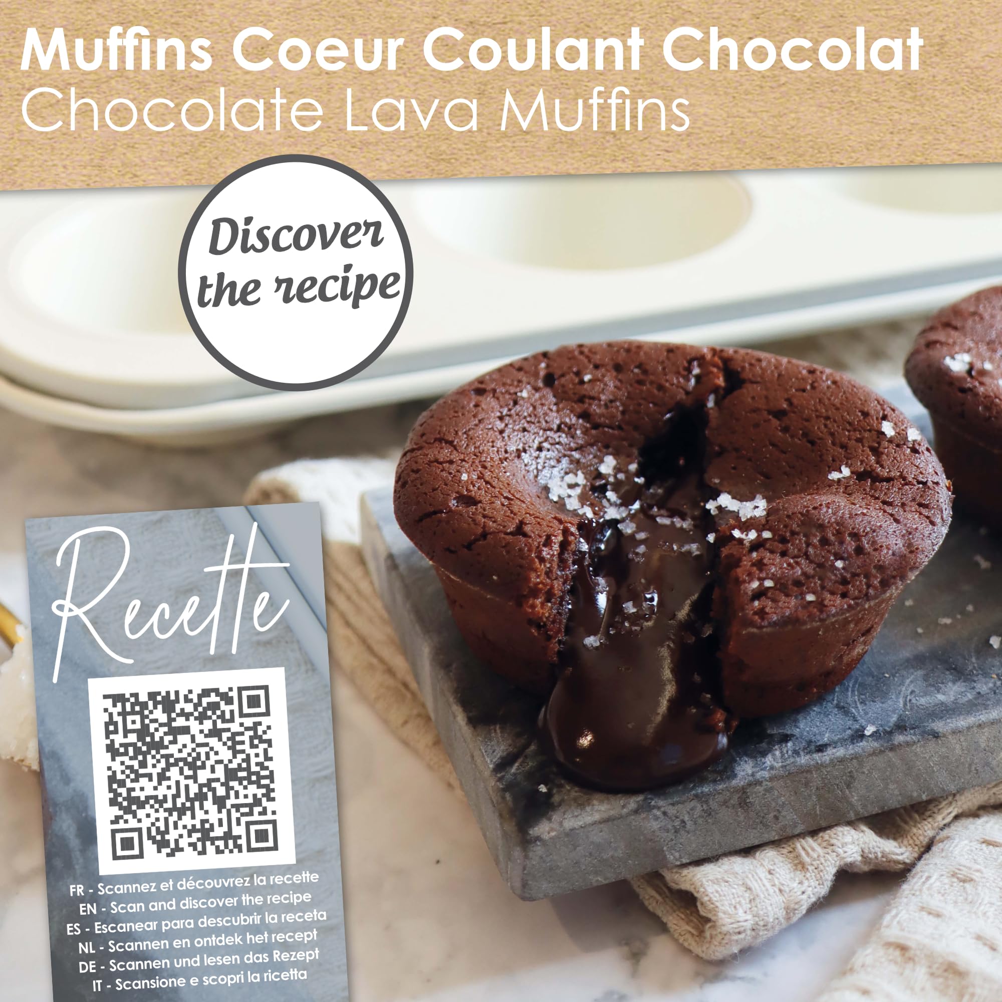 scrapcooking-moules-1297-moule-muffins-6-antiadh-sif-beige image 7