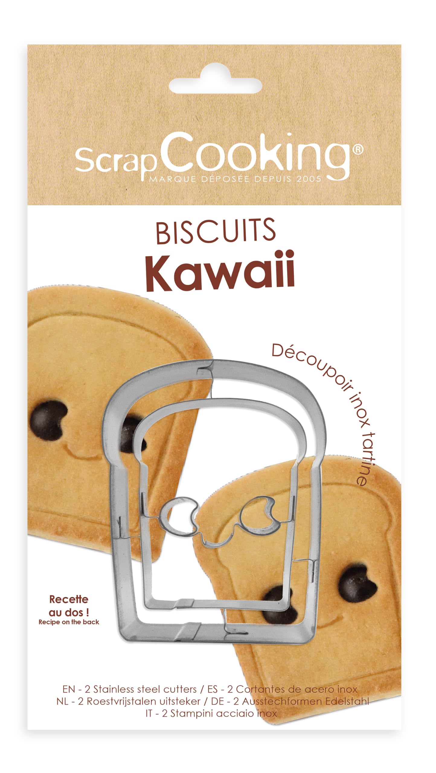 scrapcooking-brioche-kawaii-1996-d-coupoir-inox-tartine image 1