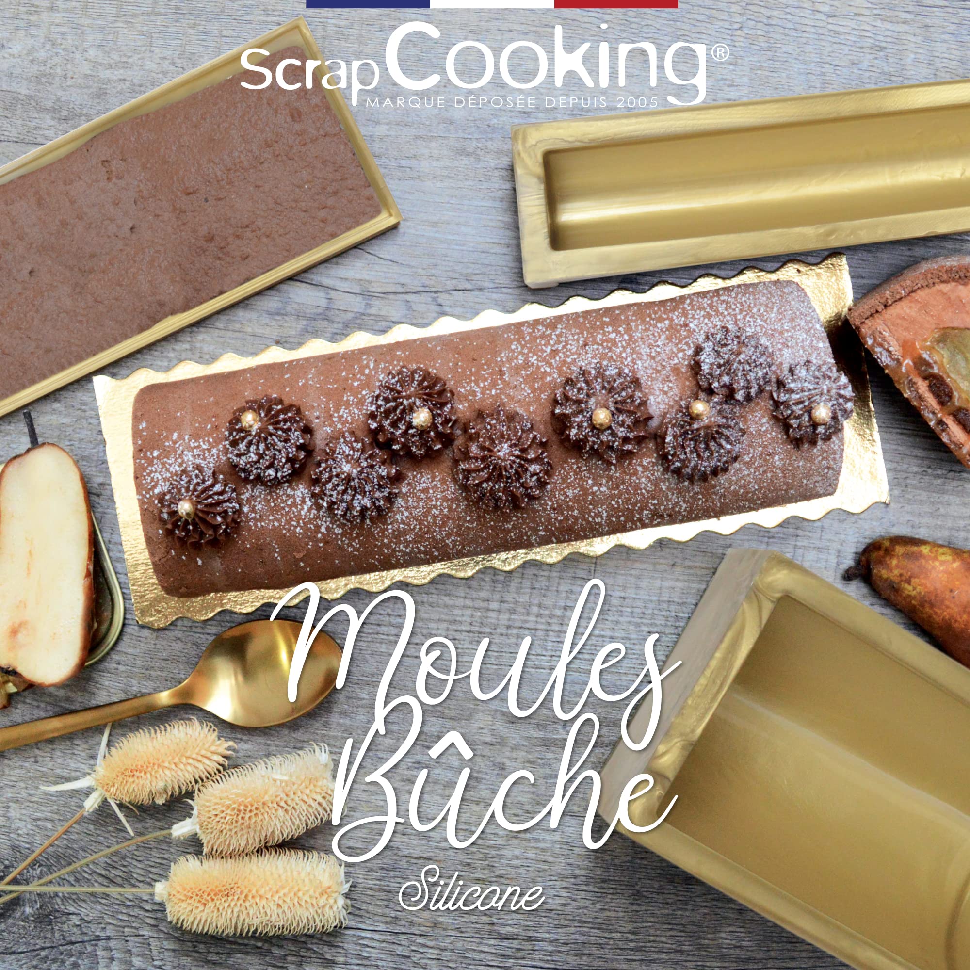 scrapcooking-moules-kit-b-che-no-l-1939-dor-classique image 2