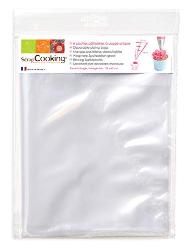 scrap-cooking-5014-lot-6-poches-douille-jetables-polypropyl-ne image 3
