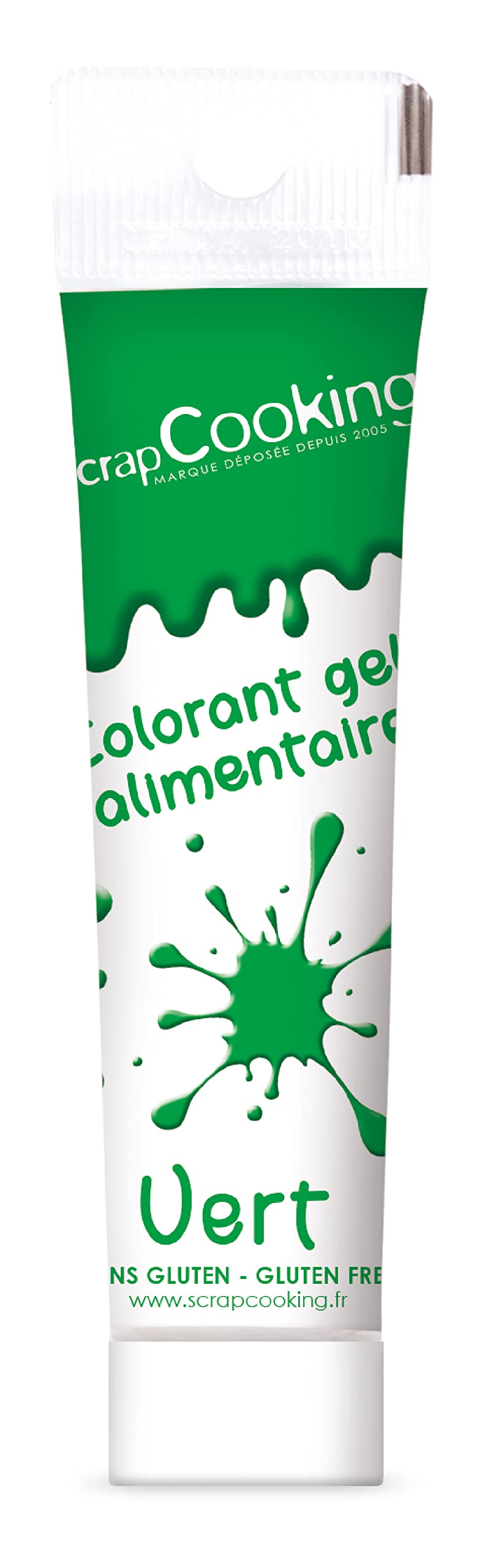 scrap-cooking-colorant-gel-orange-20g-lot-de-5 image 2