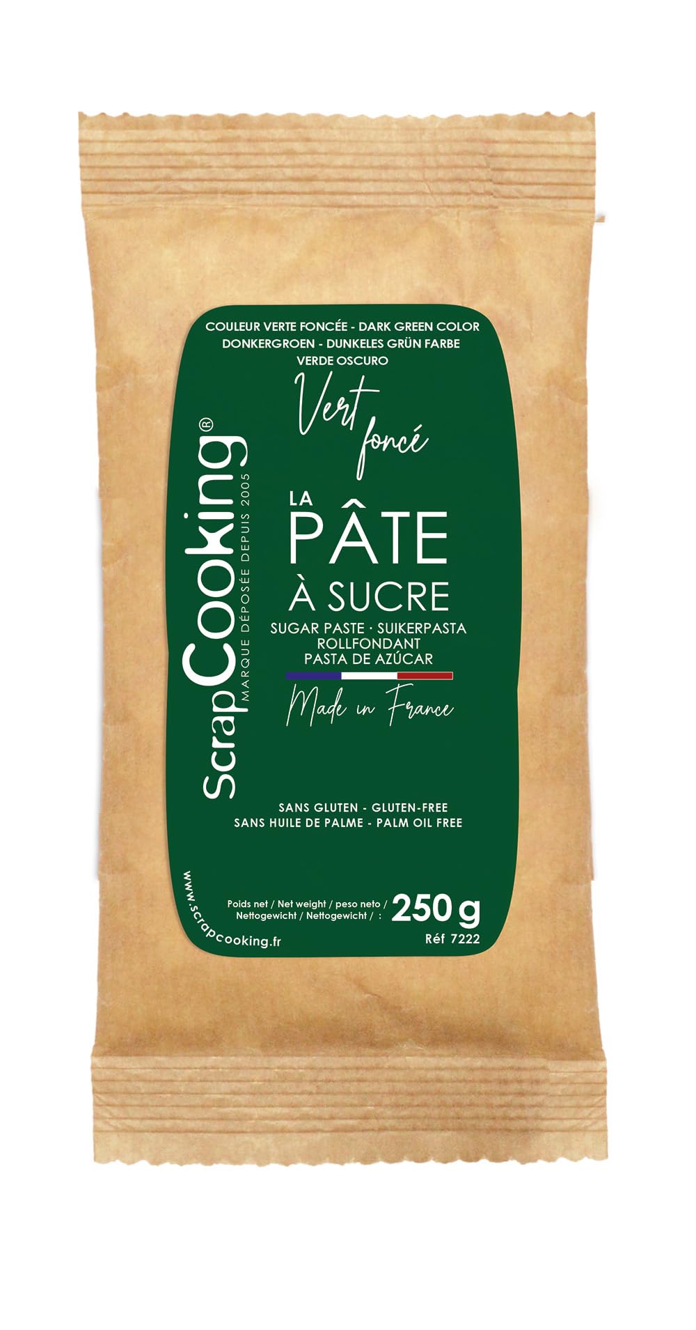 scrapcooking-p-tes-sucre-rose-250-g-vanille-sans-gluten image 2