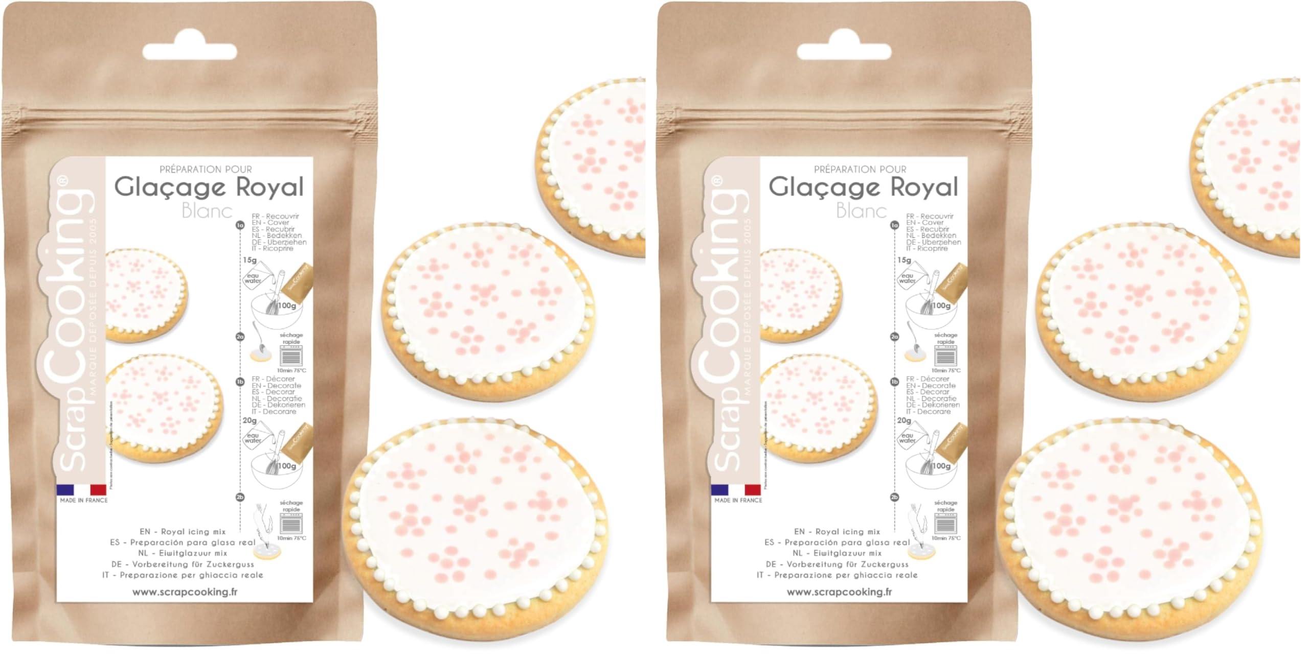 scrapcooking-gla-age-royal-blanc-190-g-biscuits image 4