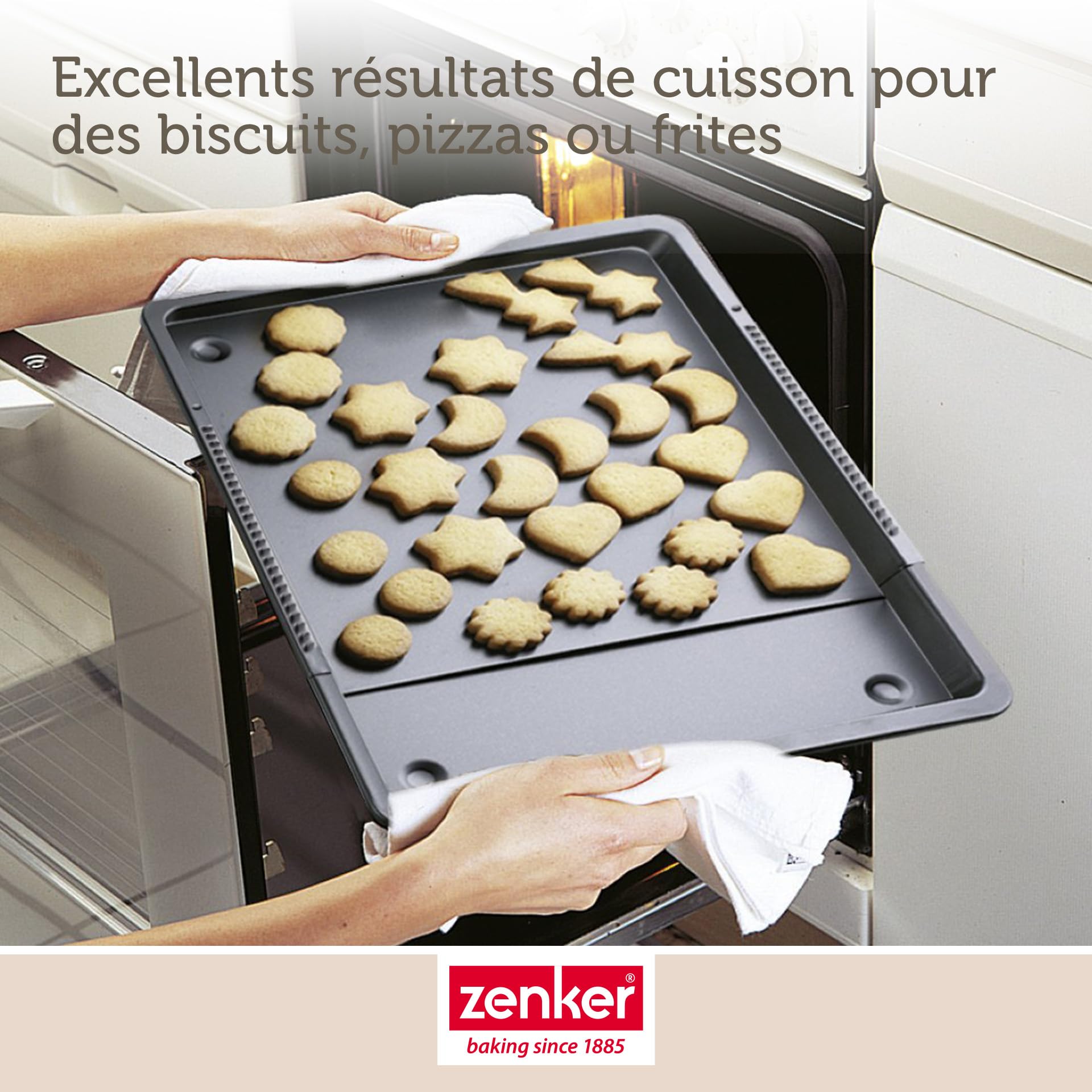 zenker-black-metallic-plaque-pizza-extensible-37-52-cm image 5