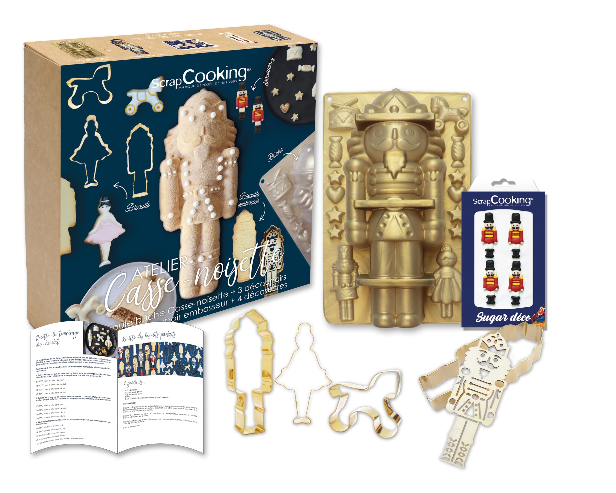 scrapcooking-moules-coffret-no-l-casse-noisette-1931-kit-b-che image 2