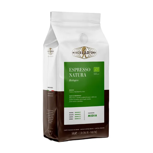 miscela-d-oro-organic-caf-grains-bio-natura-italien image 1