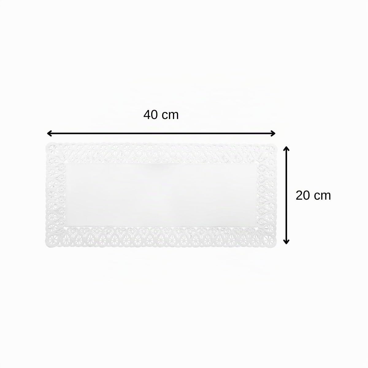 zenker-happy-cupcakes-napperons-papier-dentelle-blanc-40x20-cm image 3