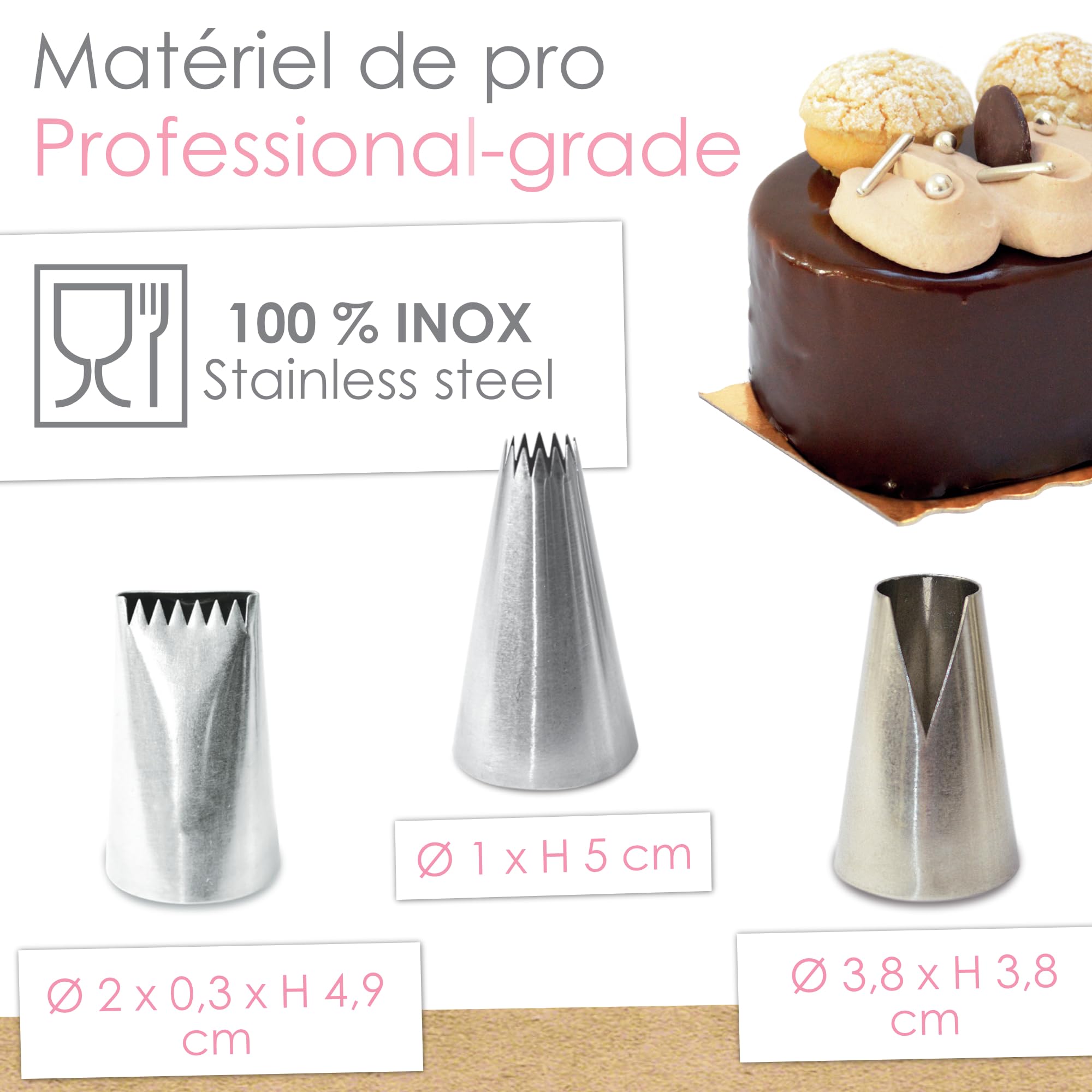 scrapcooking-mat-riel-1835-douilles-b-ches-no-l-inox-x3 image 5