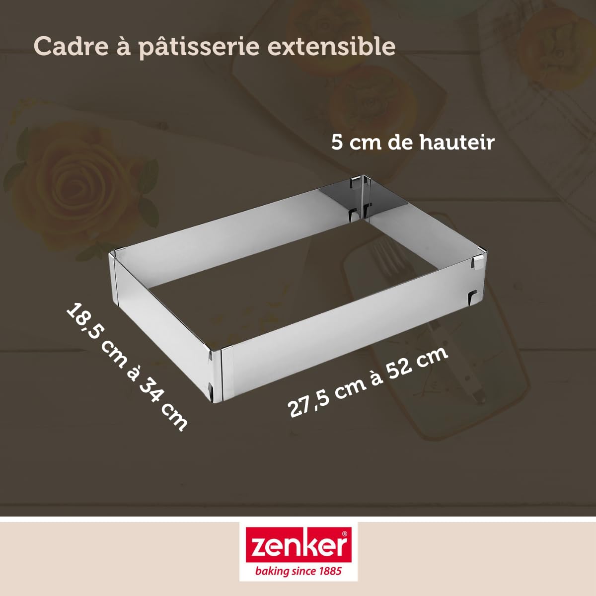 zenker-patisserie-7709-cadre-g-teau-rectangle-r-glable image 4