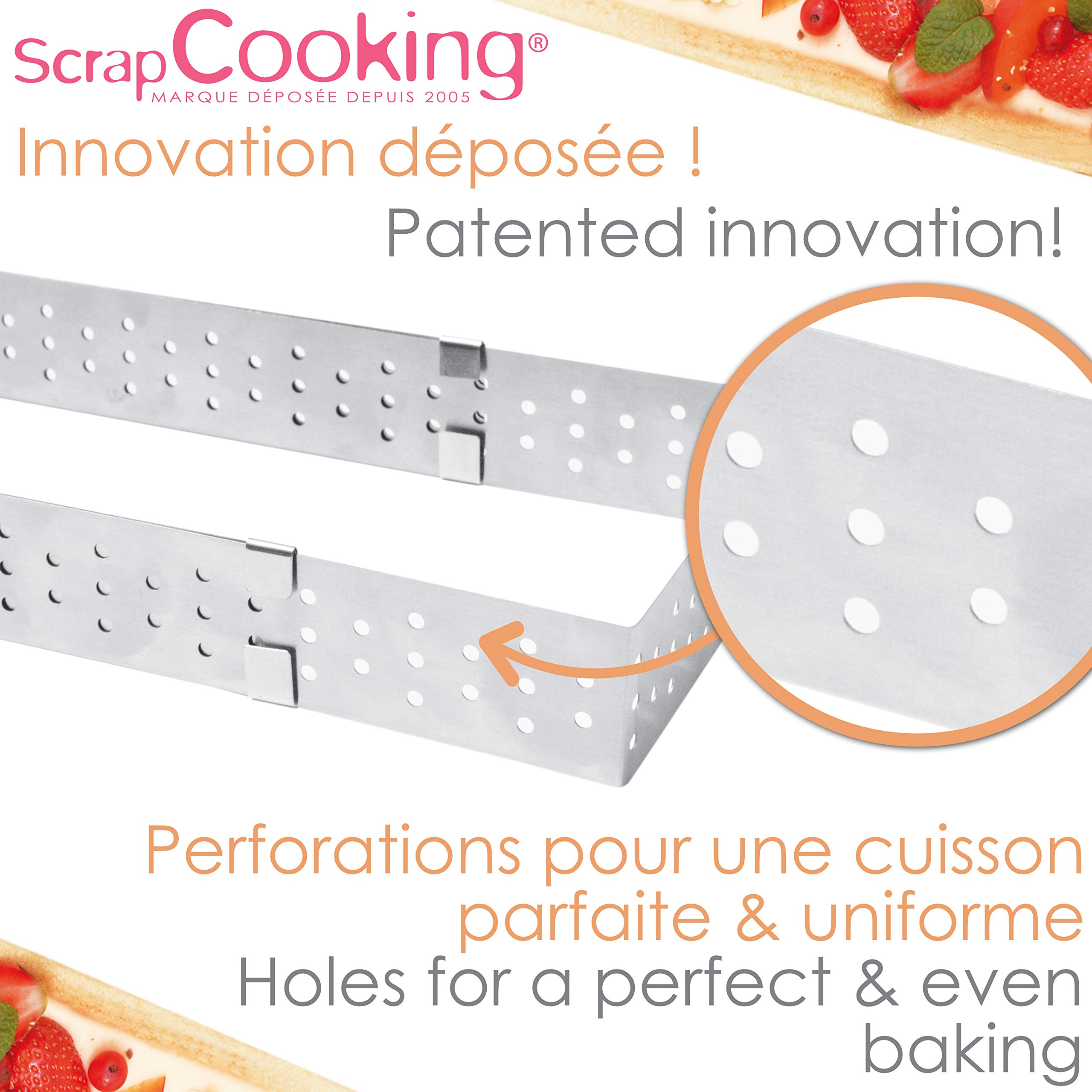 scrapcooking-1917-cadre-tarte-rectangle-extensible-inox image 5