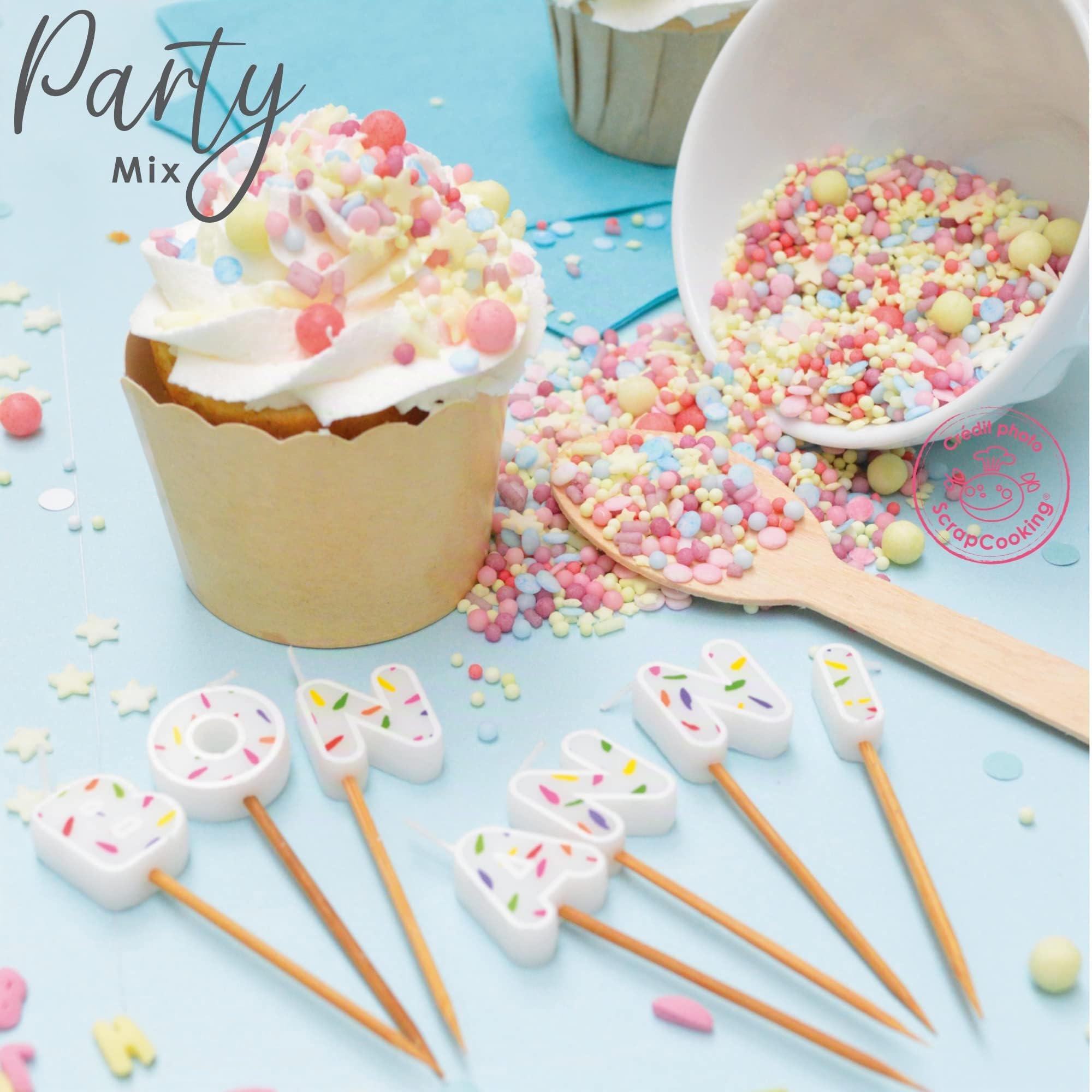 scrapcooking-d-corations-party-mix-65-g-d-cors-sucr-s-bleus image 8