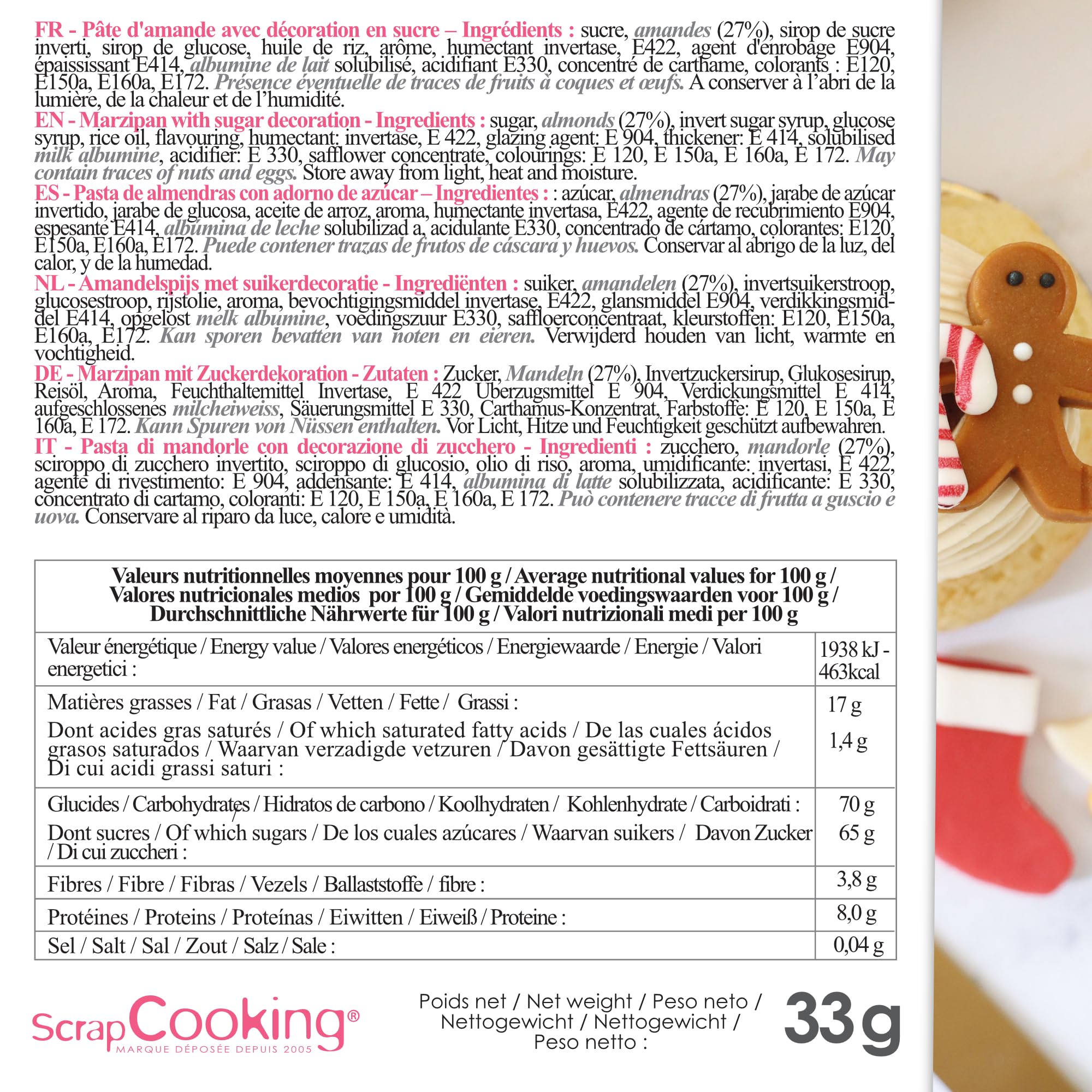 scrapcooking-d-corations-sweet-xmas-7609-p-te-amande-6-pi-ces image 5