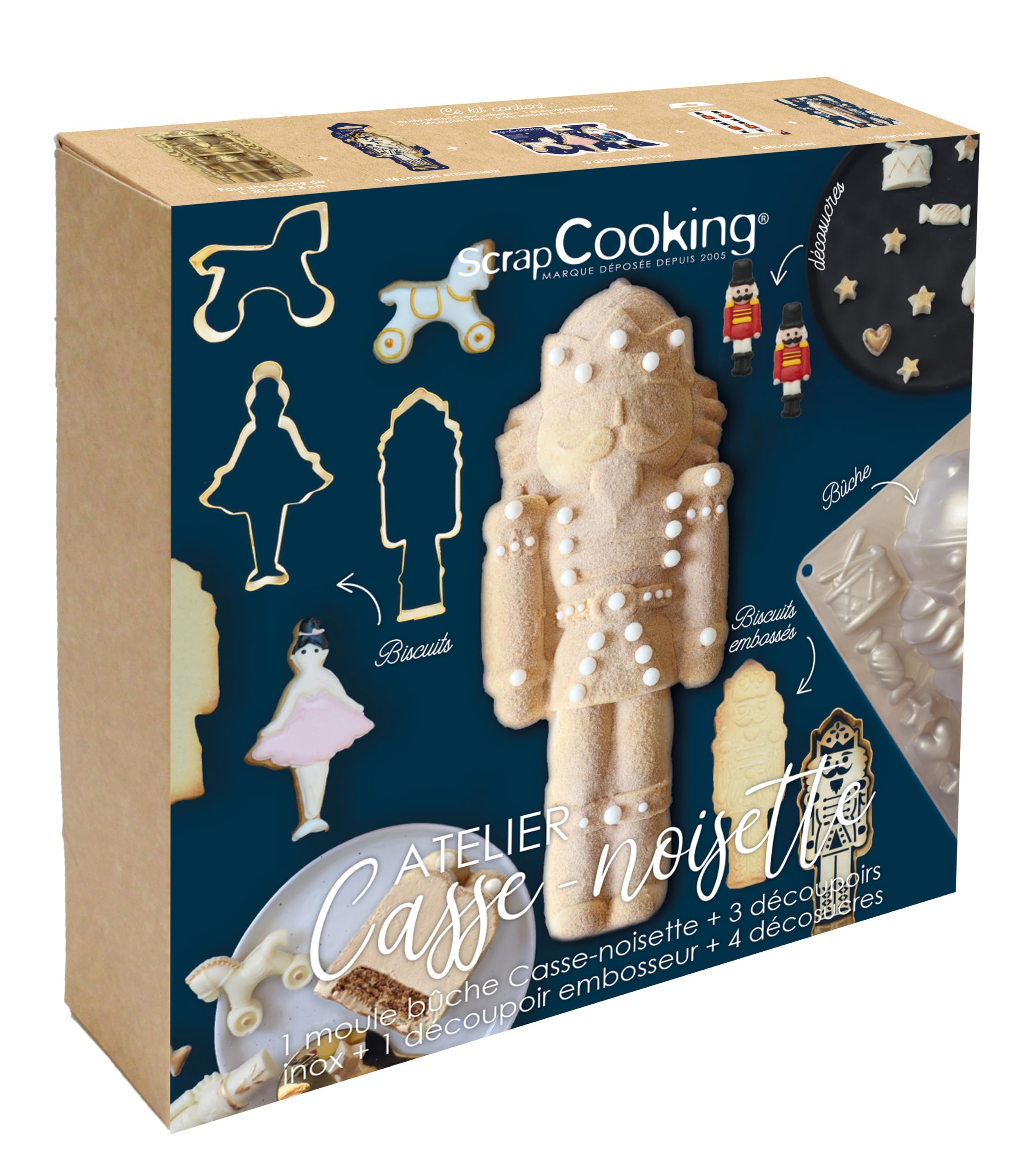 scrapcooking-moules-coffret-no-l-casse-noisette-1931-kit-b-che image 1