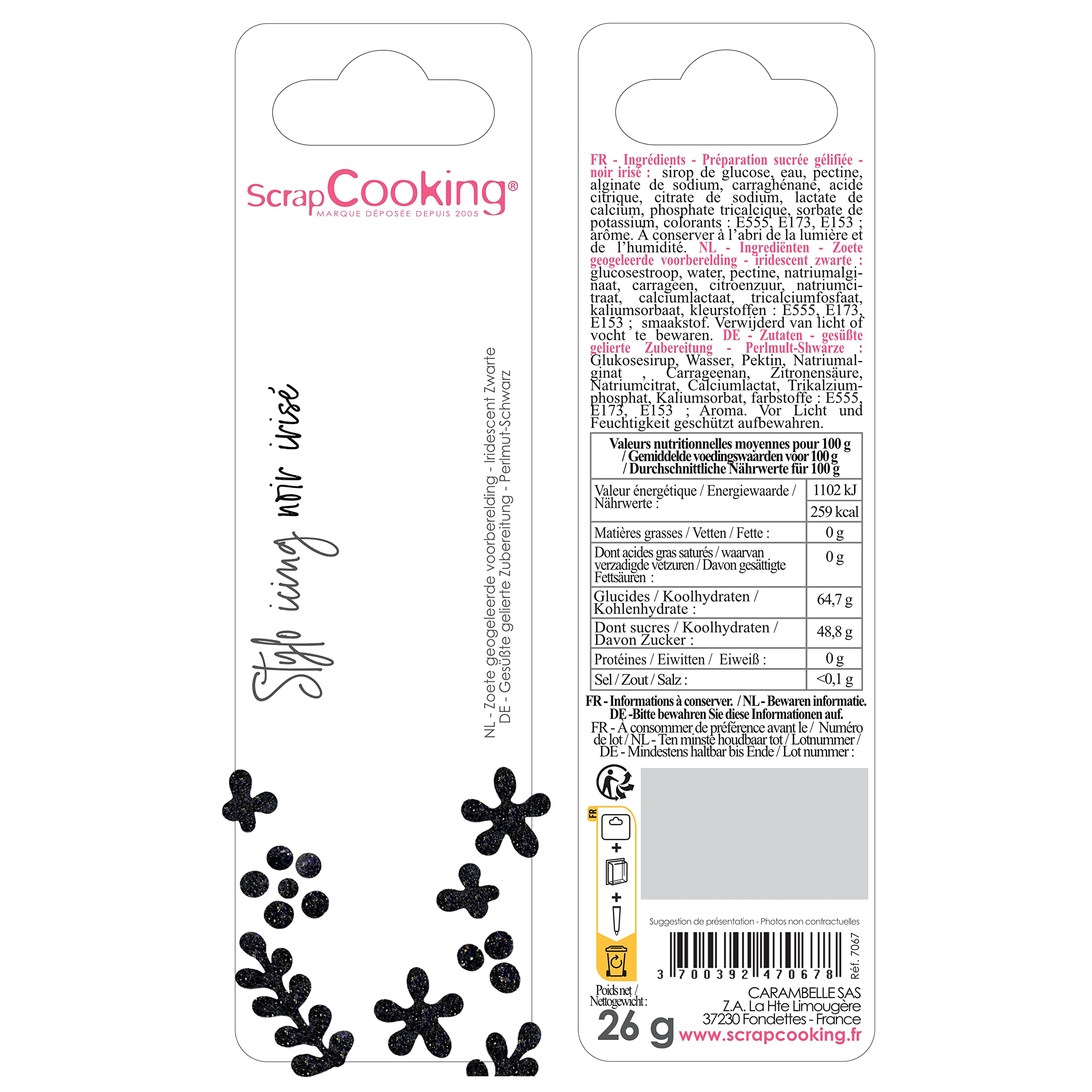 scrapcooking-stylo-gla-age-7067-noir-iris-26-g image 3