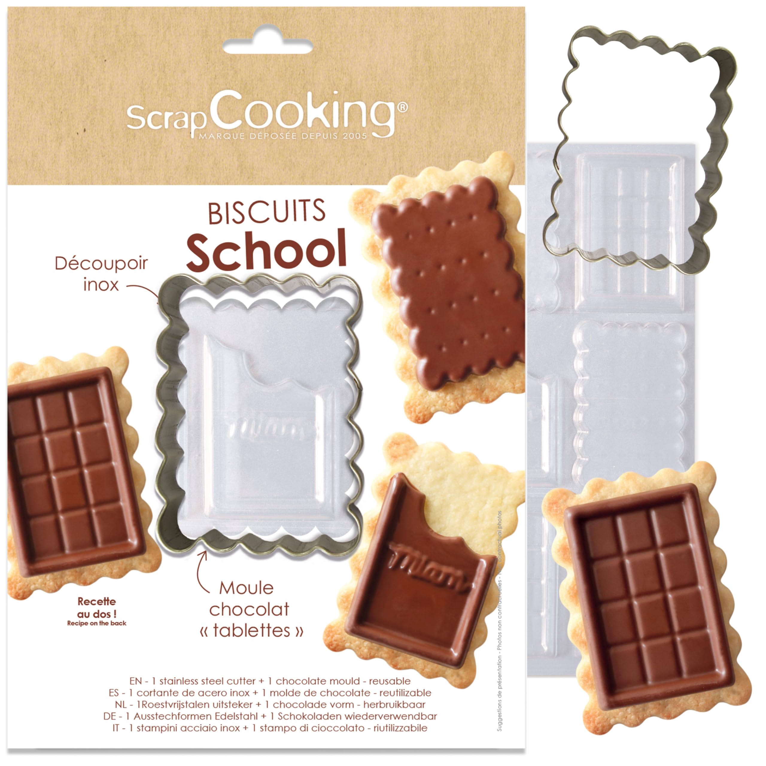 scrapcooking-emporte-pi-ces-2113-kit-biscuits-school-inox image 1
