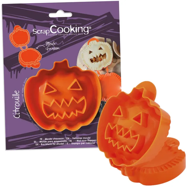 scrapcooking-moule-chausson-citrouille-halloween-orange image 1
