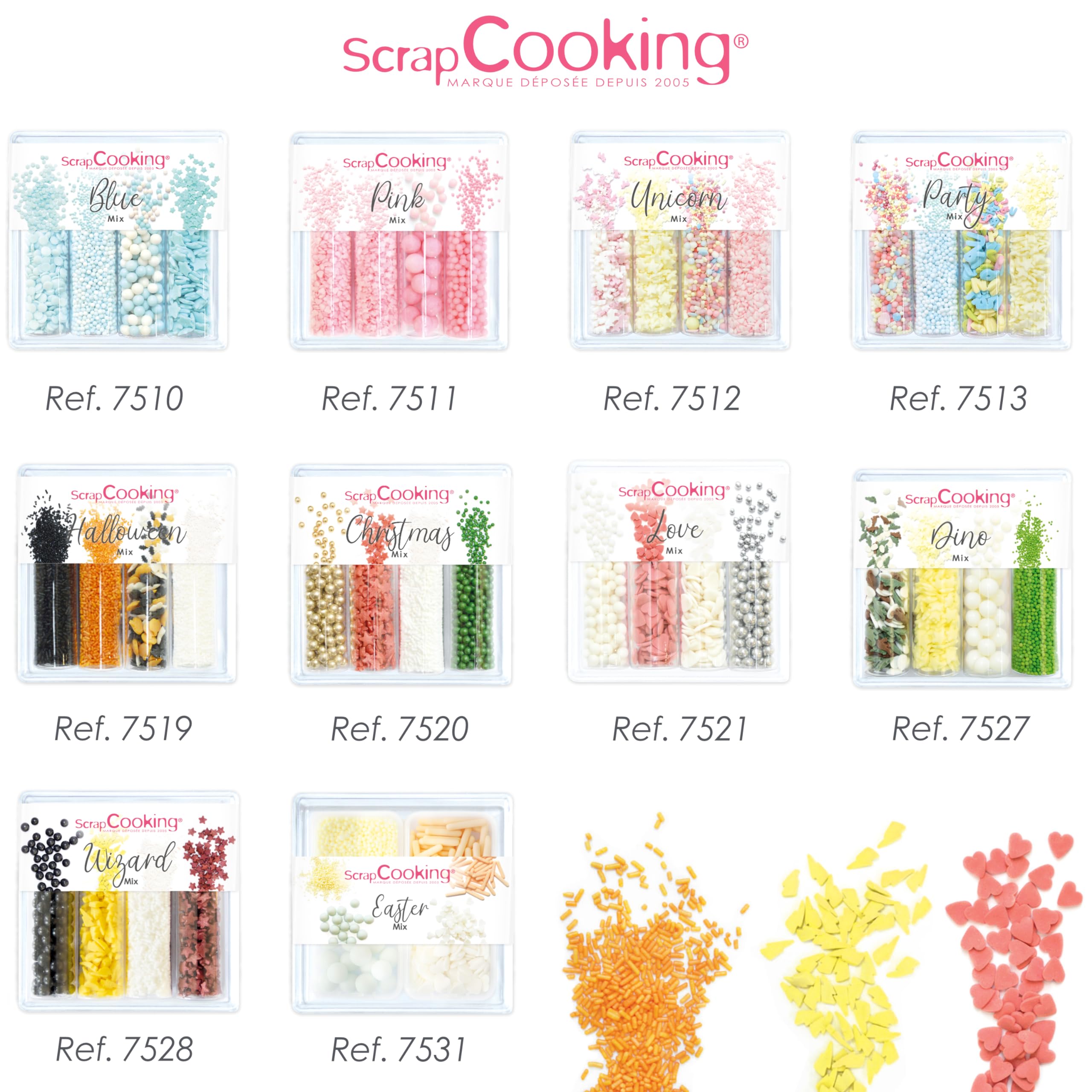 scrapcooking-d-corations-easter-mix-59-g-4-d-cors-sucre image 8