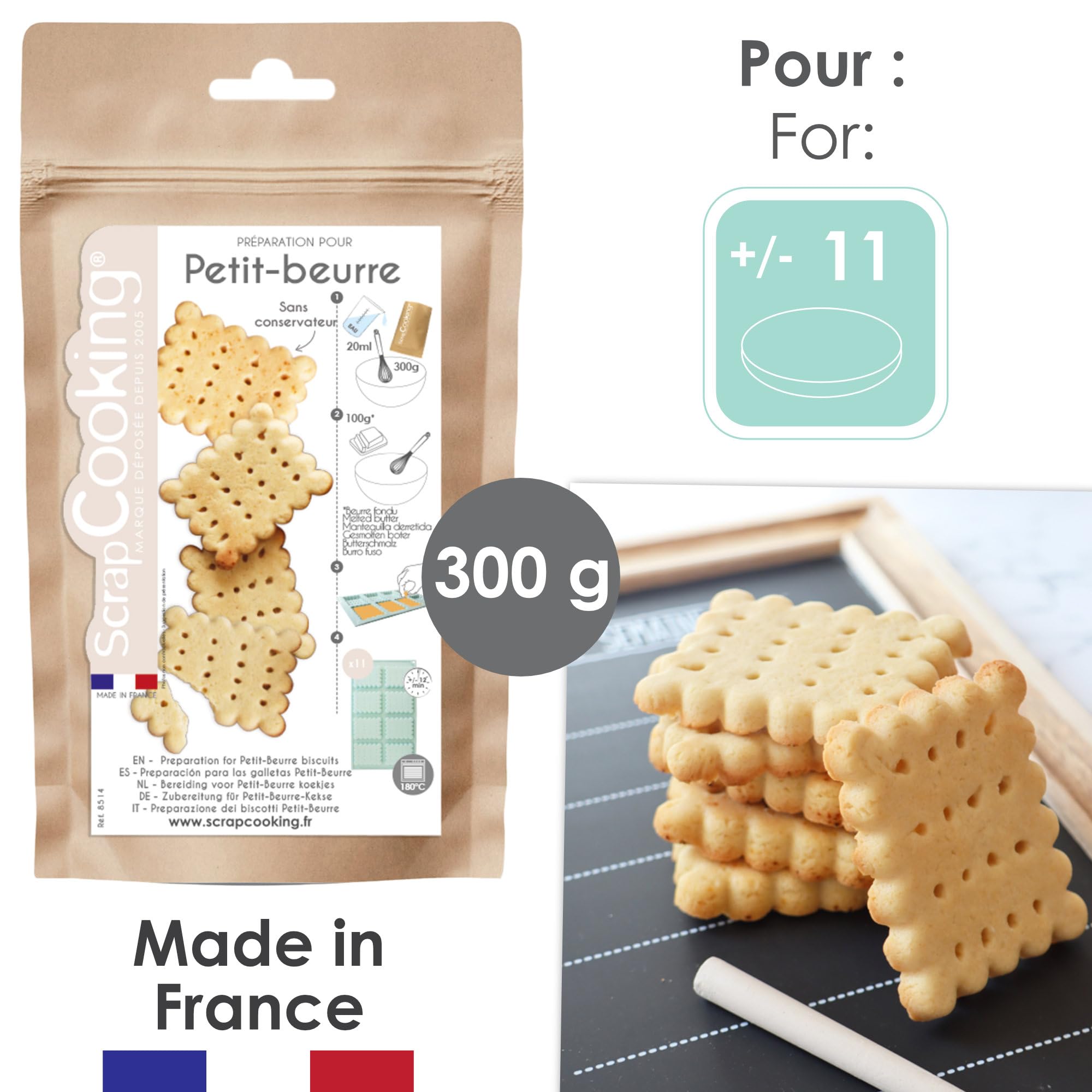 scrapcooking-ingr-dients-8514-pr-paration-biscuits-petits-beurre-vanille-300-g image 5