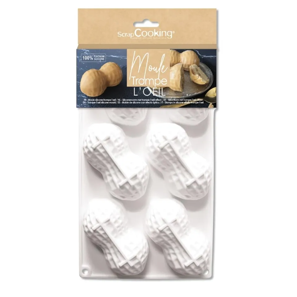 scrapcooking-moules-2883-moule-silicone-cacahu-te-6-empreintes image 1