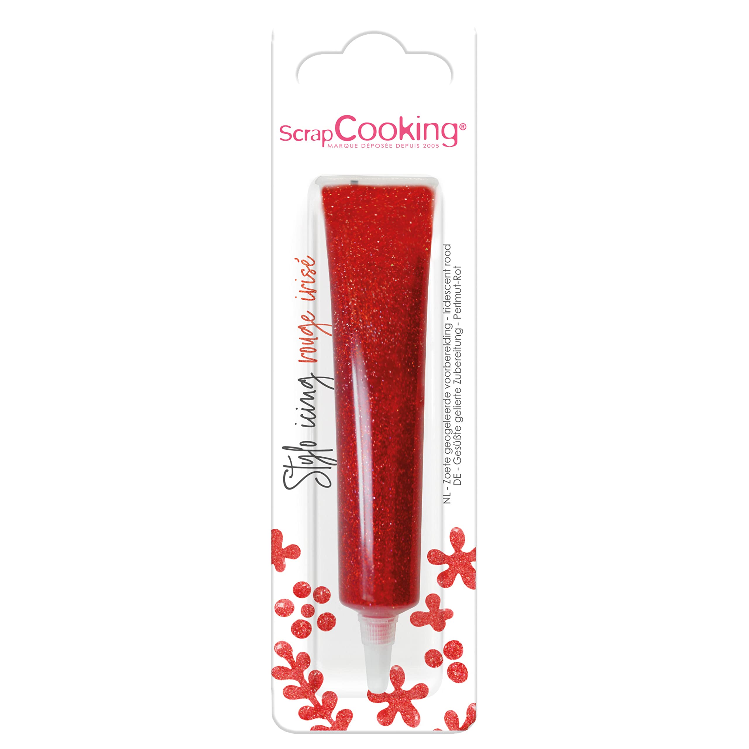 scrapcooking-d-corations-stylo-icing-rouge-7068-stylo-gla-age-26-g image 1