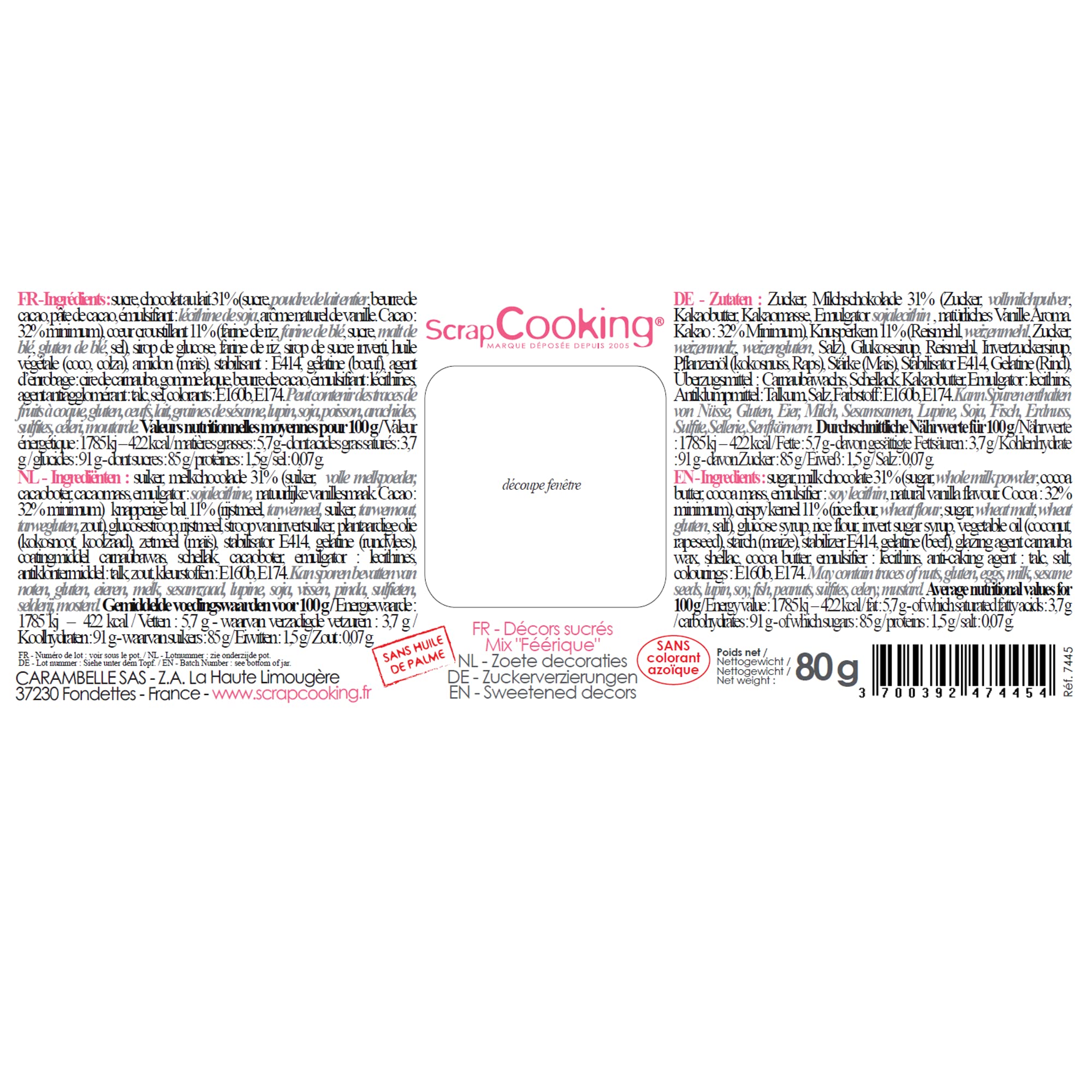 scrapcooking-d-corations-7445-perles-en-sucre-dor-argent-80-g image 8