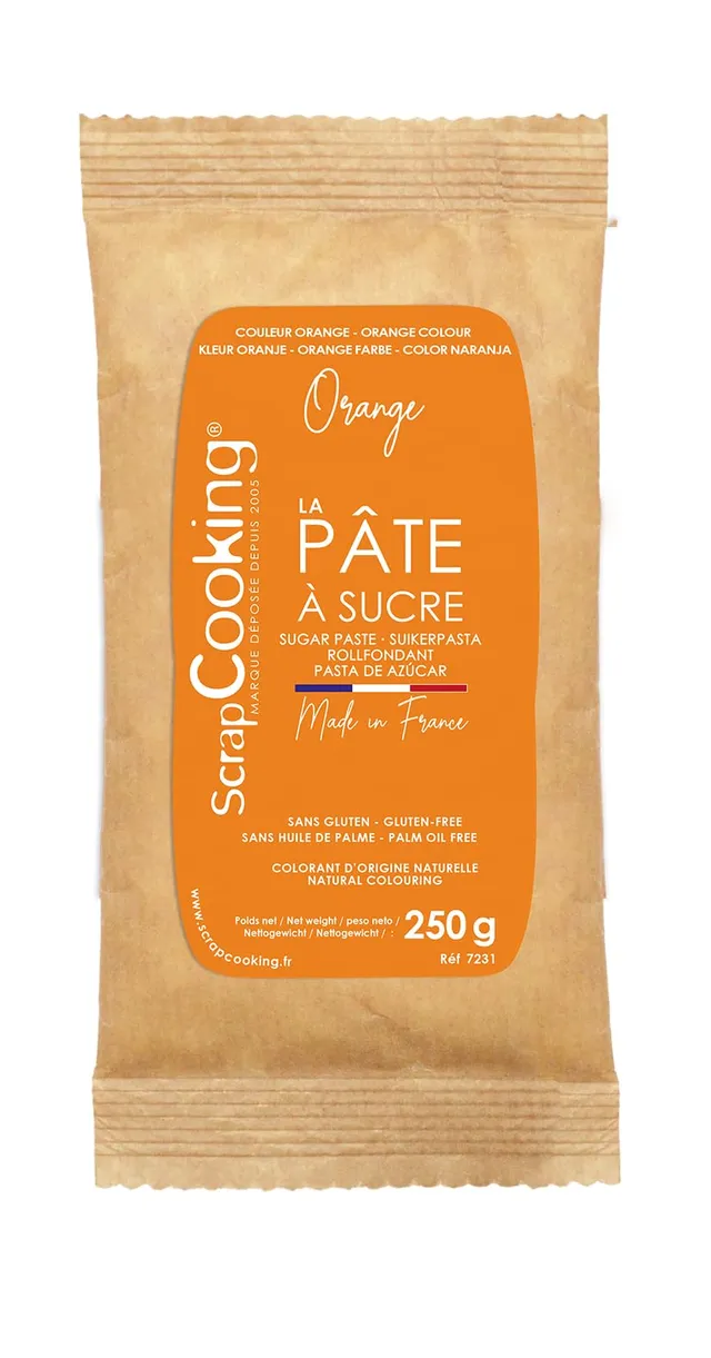 scrapcooking-p-tes-sucre-orange-vanille-250-g image 1