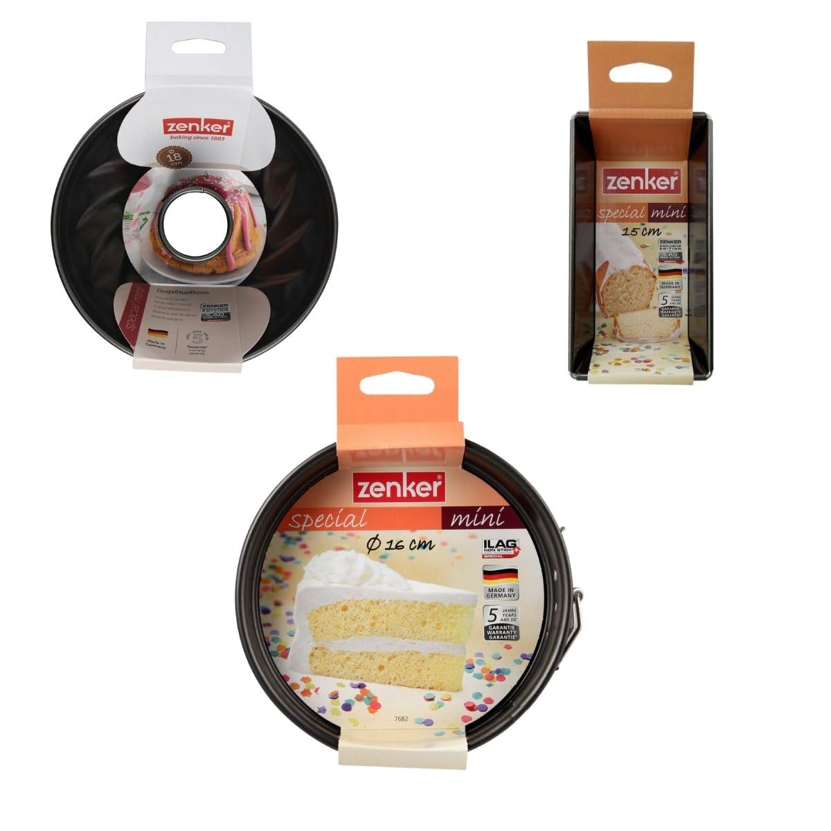 zenker-special-mini-set-3-moules-manqu-cake-kougelhopf image 8