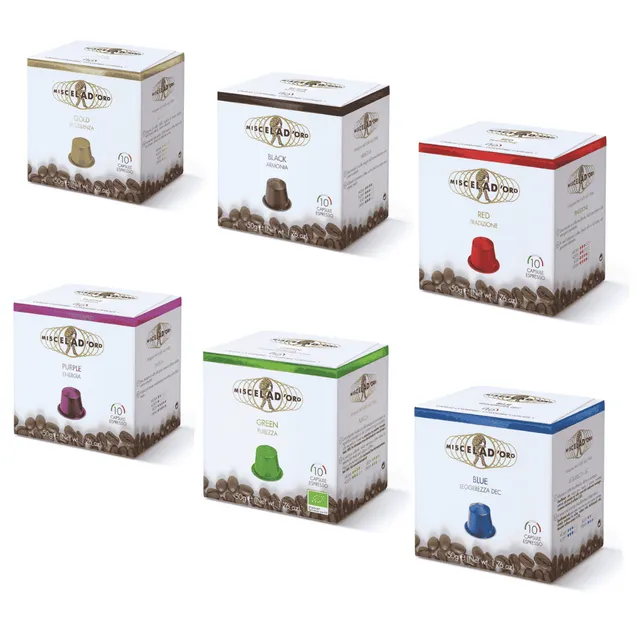 miscela-d-oro-kit-d-gustation-capsules-compatibles-nespresso image 1