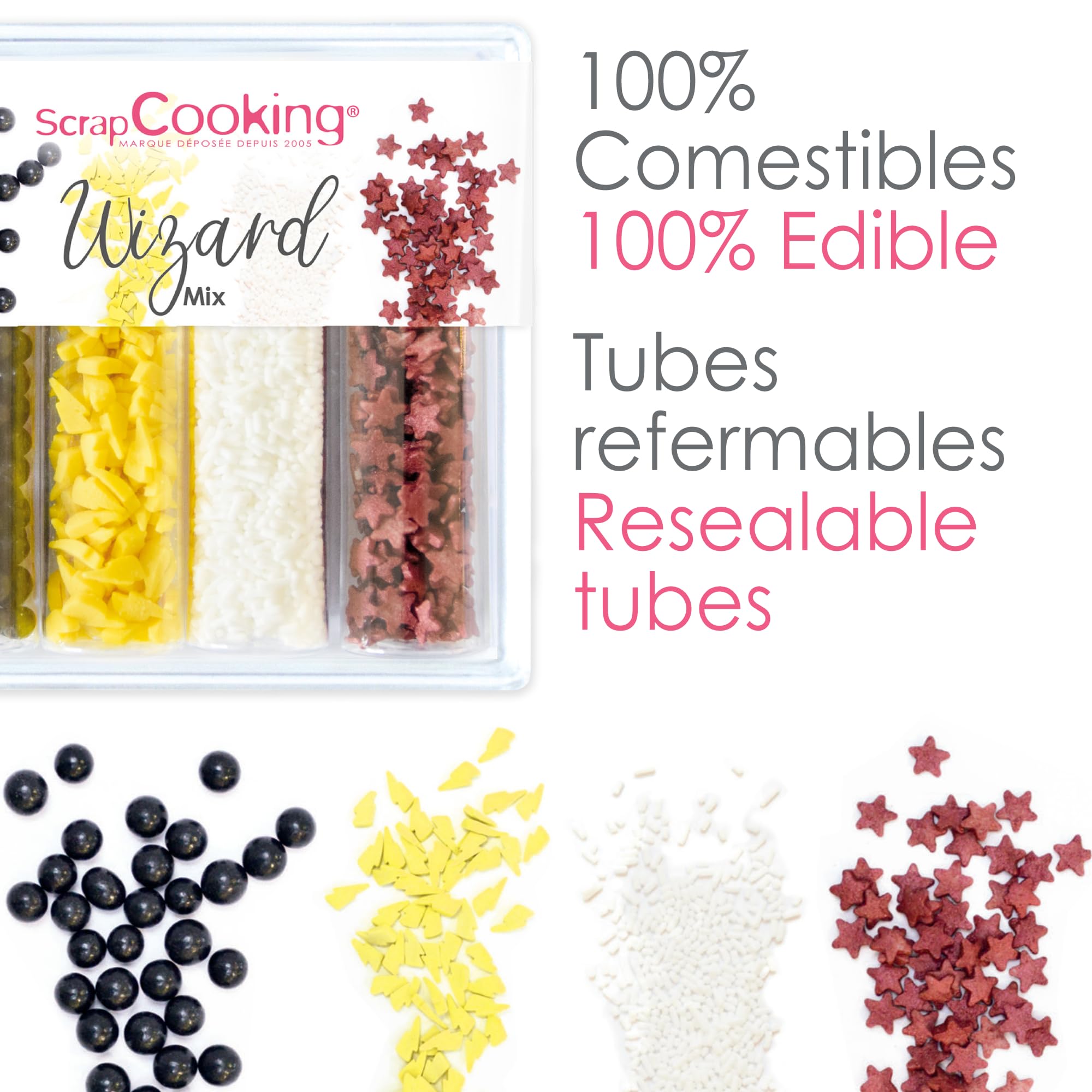 scrapcooking-d-corations-wizard-mix-7528-d-cors-sucr-s-61-g image 5