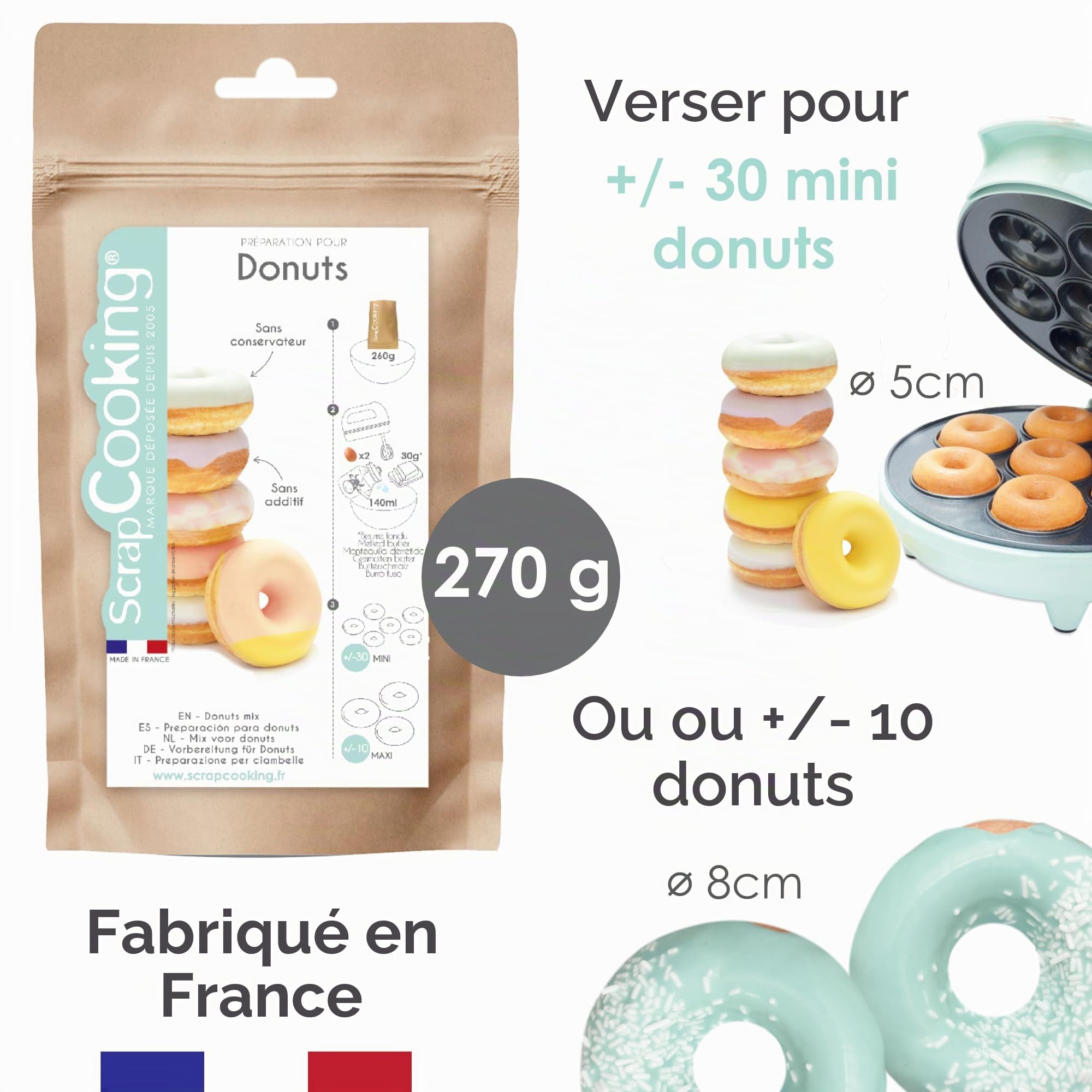scrapcooking-pr-paration-donuts-270g-mix-p-tissier-8536 image 6
