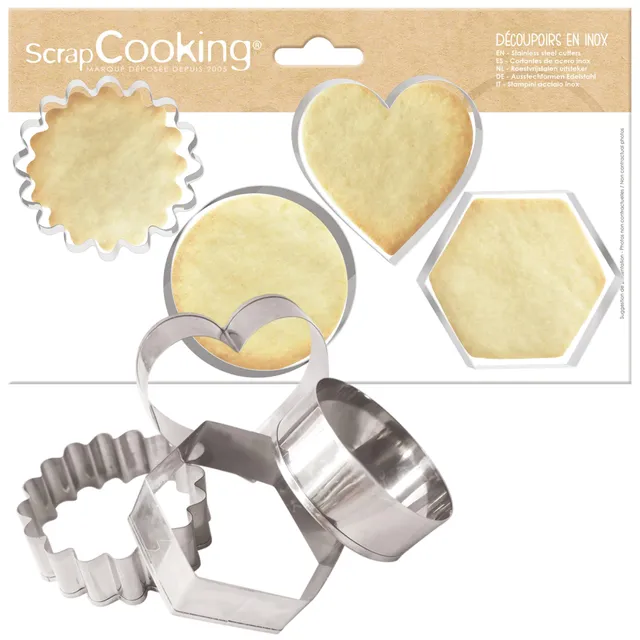 scrapcooking-emporte-pi-ces-classiques-inox-2064-lot-4 image 1