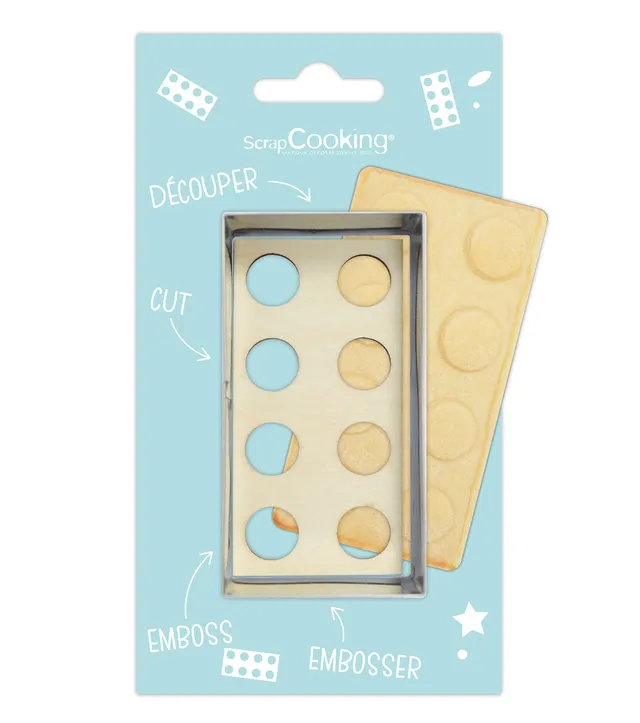 scrapcooking-emporte-pi-ces-2096-emporte-pi-ce-brique-bois-inox-relief image 1