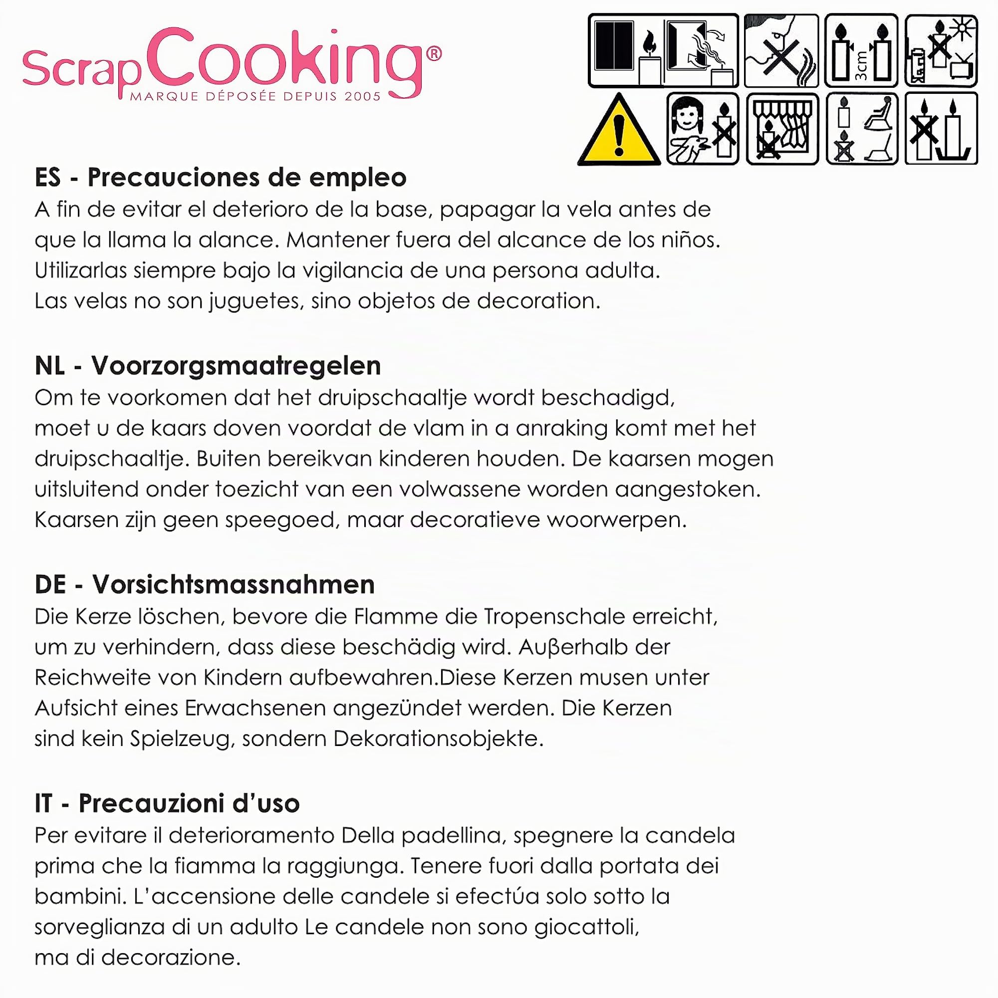 scrapcooking-d-corations-0346-bougie-dinosaure-xxl-verte image 7