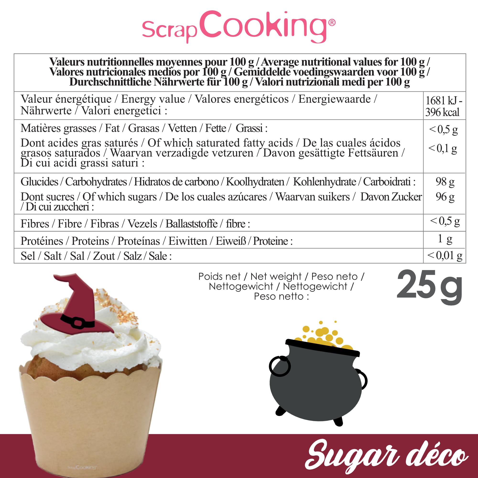 scrapcooking-d-corations-d-cosucres-sorcier-6981-6-pi-ces image 2