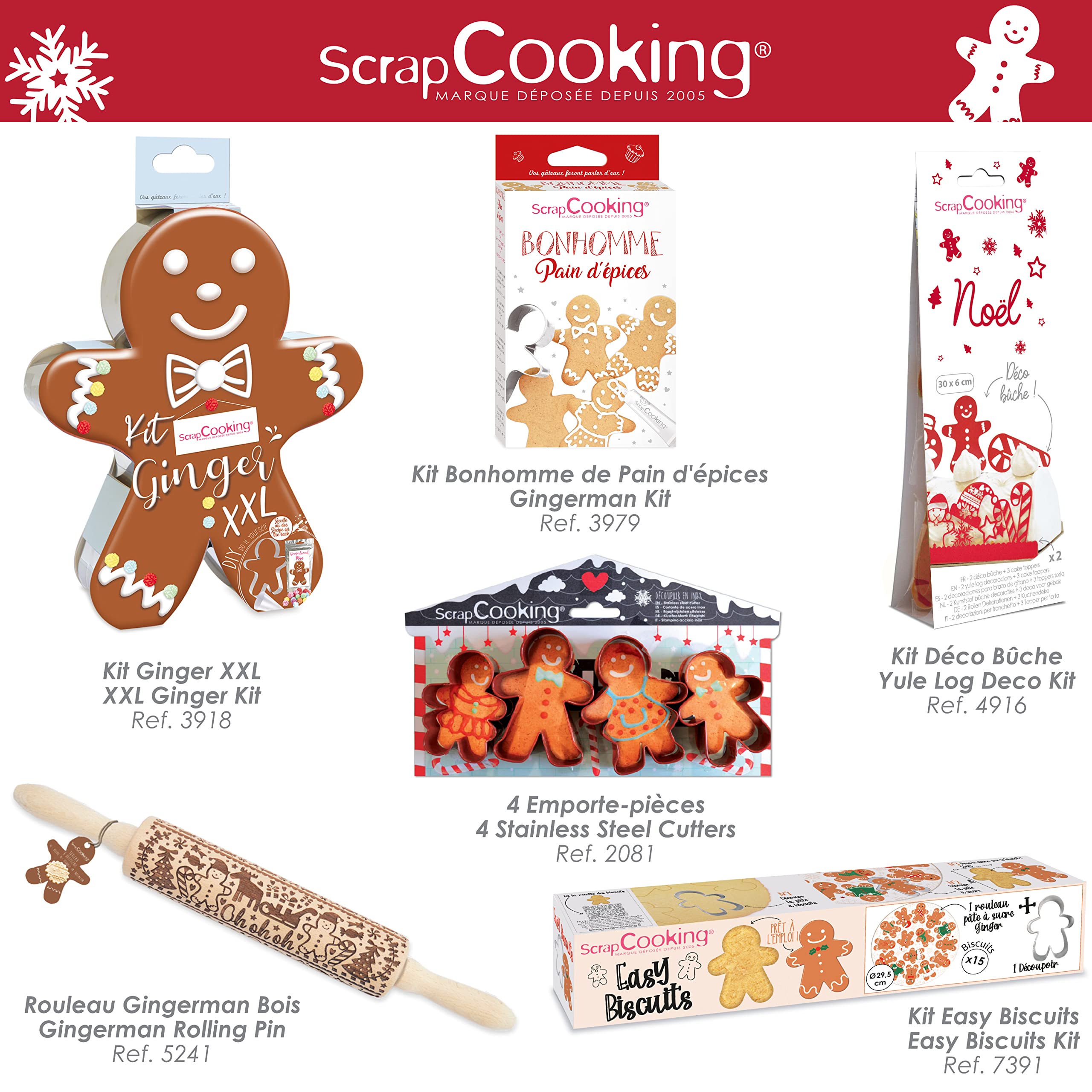 scrapcooking-emporte-pi-ces-pain-d-pices-inox-lot-de-4 image 8