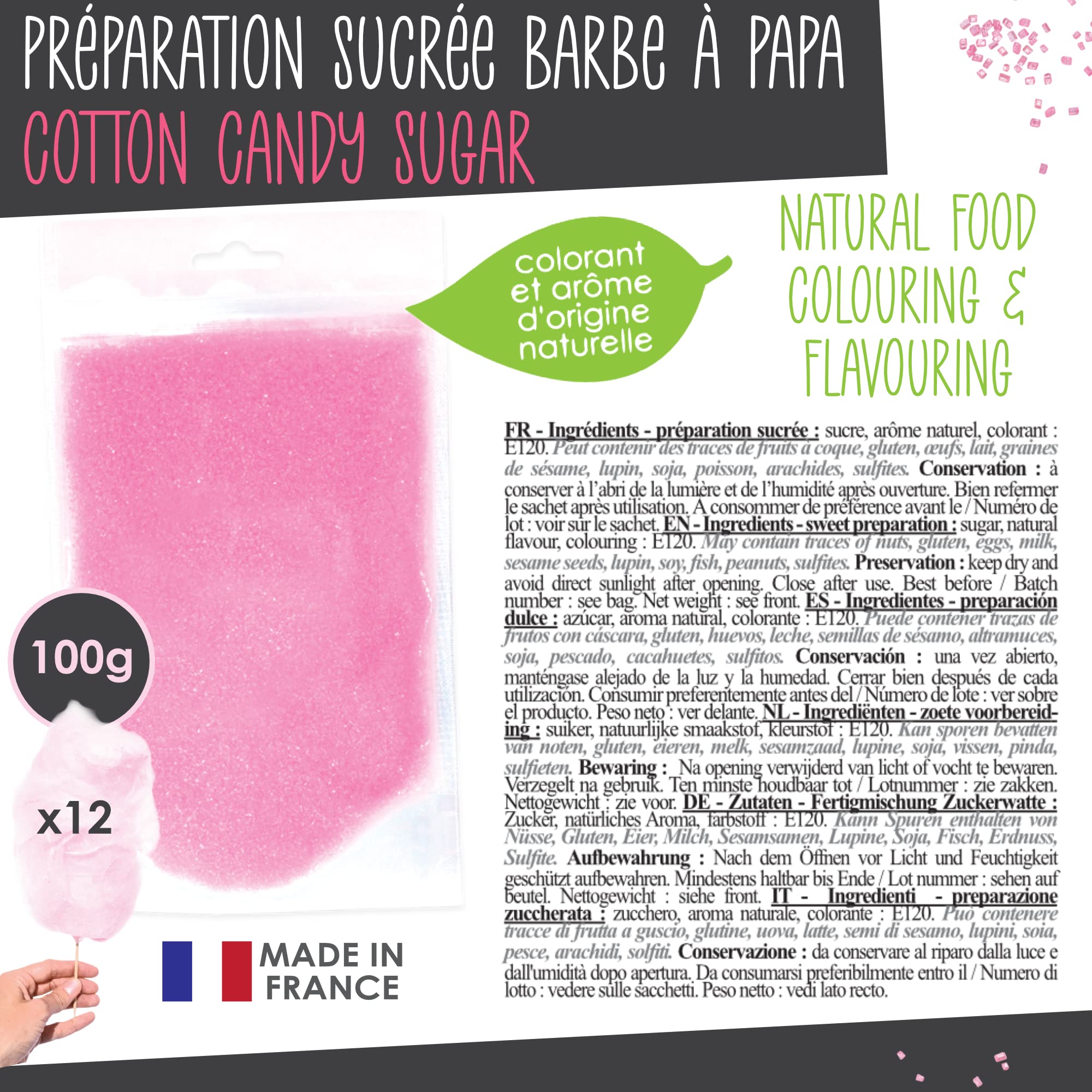scrapcooking-3900-machine-barbe-papa-rose-kit-complet image 7