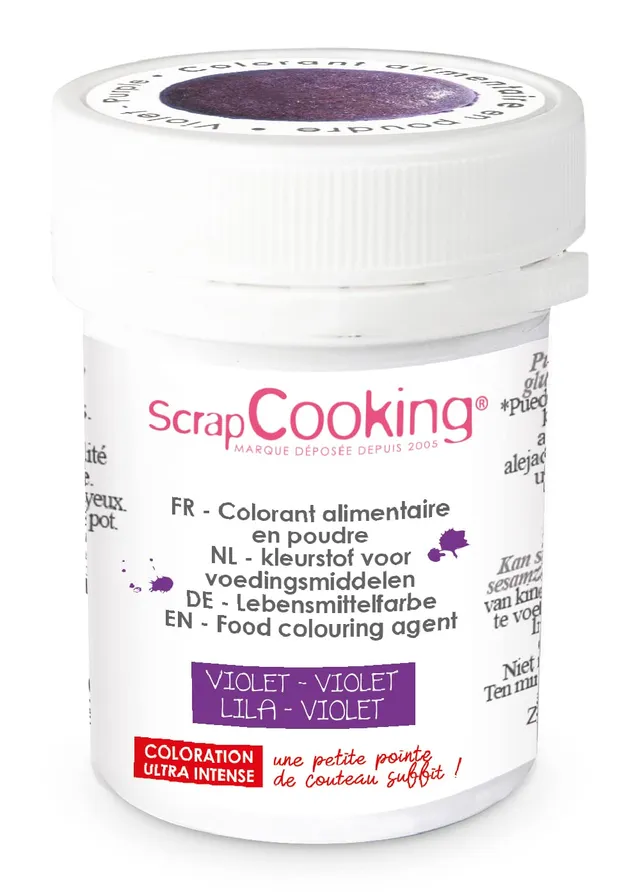 scrapcooking-colorants-colorant-poudre-violet-5-g-4031-concentr image 1