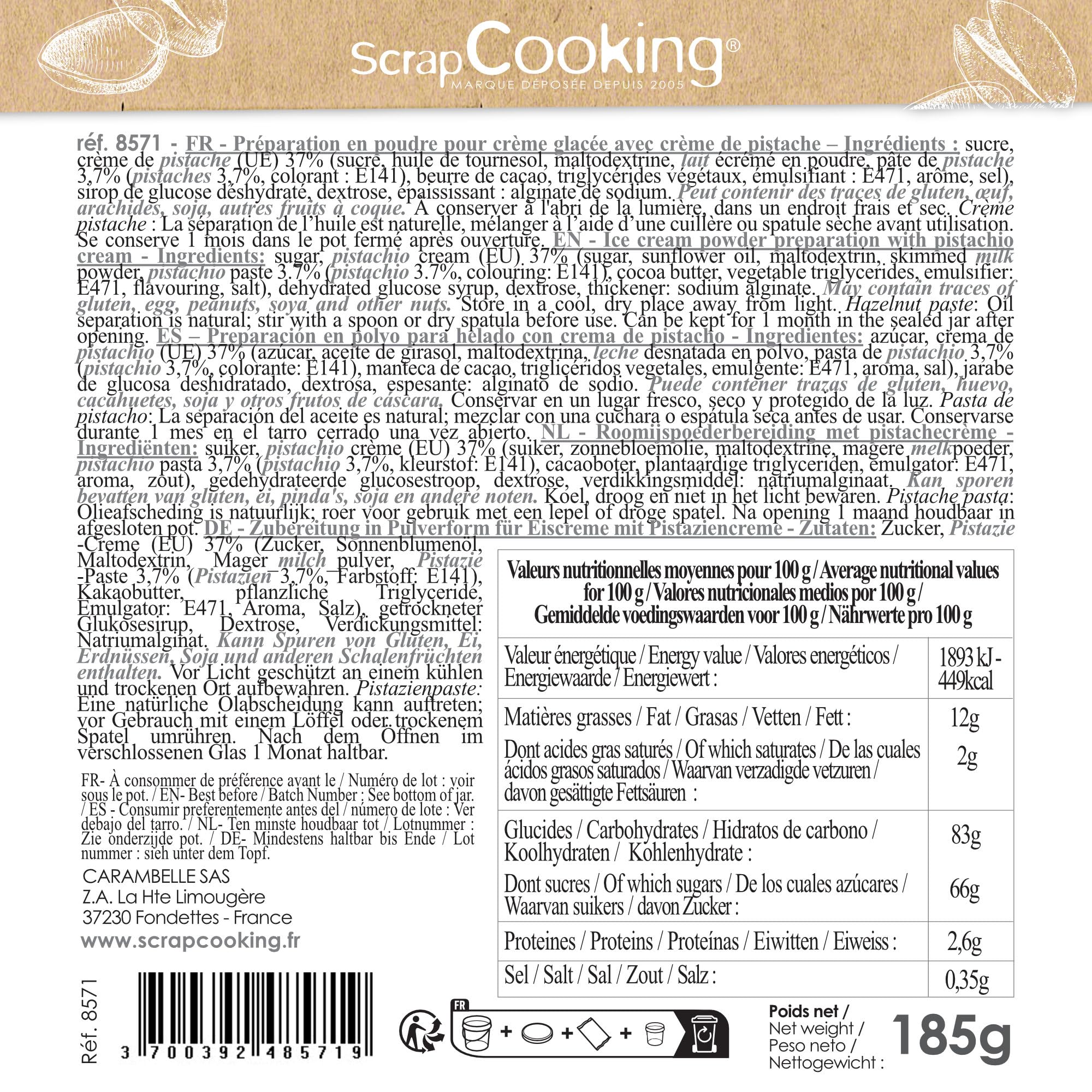 scrapcooking-ingr-dients-pr-paration-glace-pistache-185-g-sans-sorbeti-re image 2