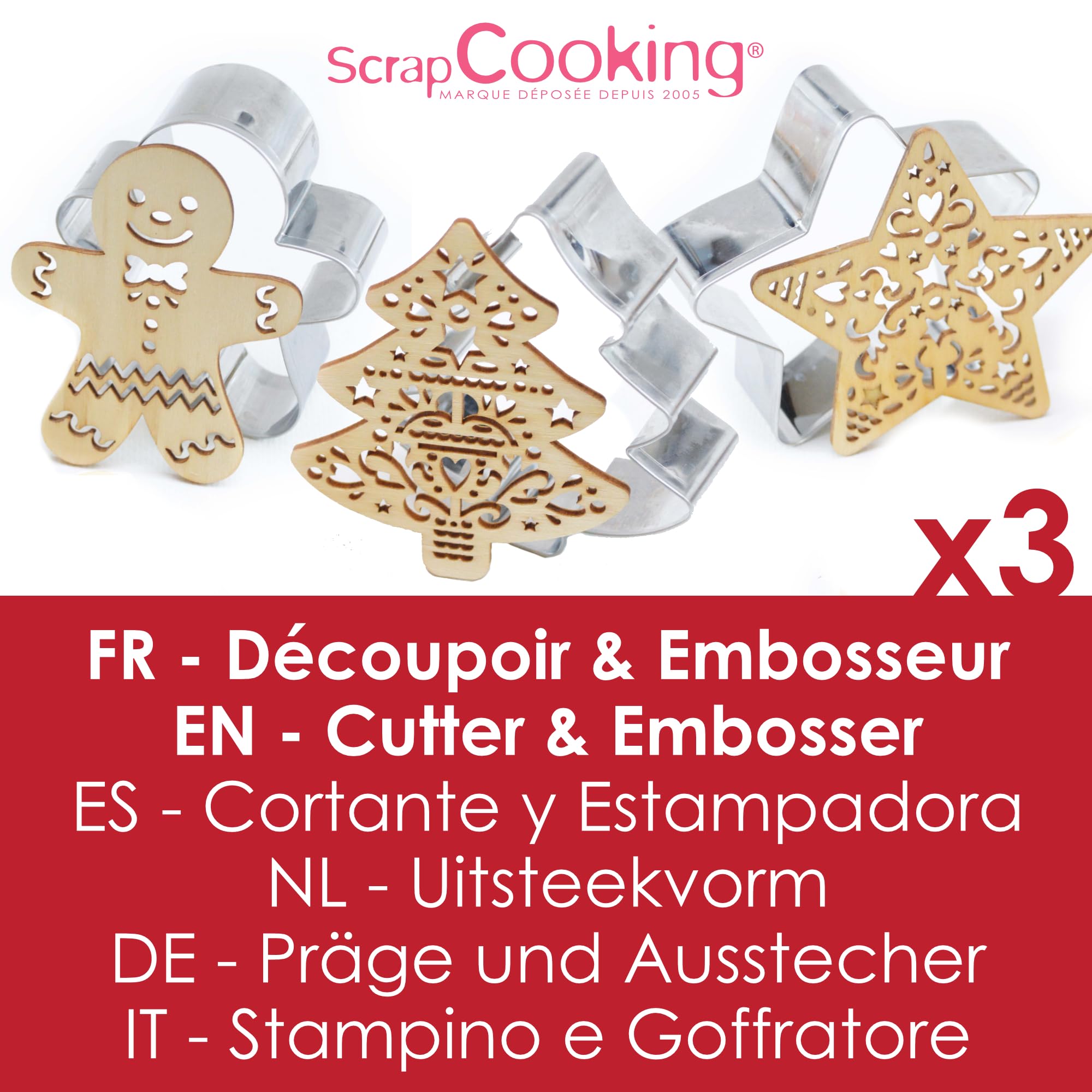 scrapcooking-2093-kit-biscuits-no-l-6-pi-ces-sapin image 3