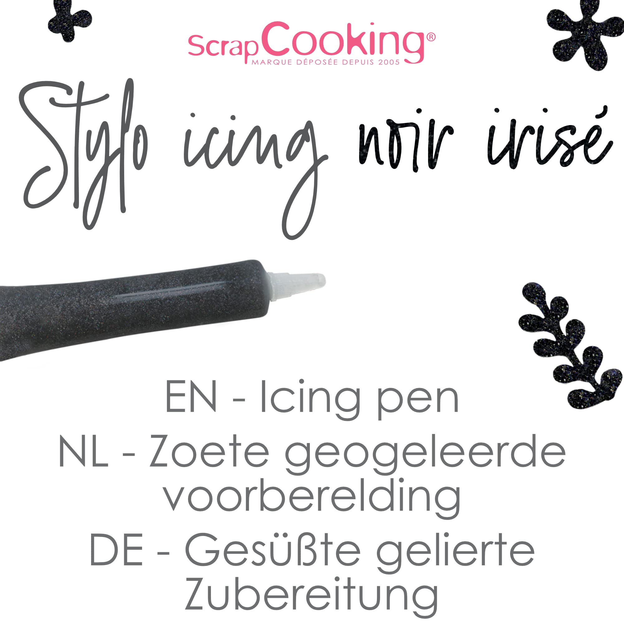 scrapcooking-stylo-gla-age-7067-noir-iris-26-g image 4