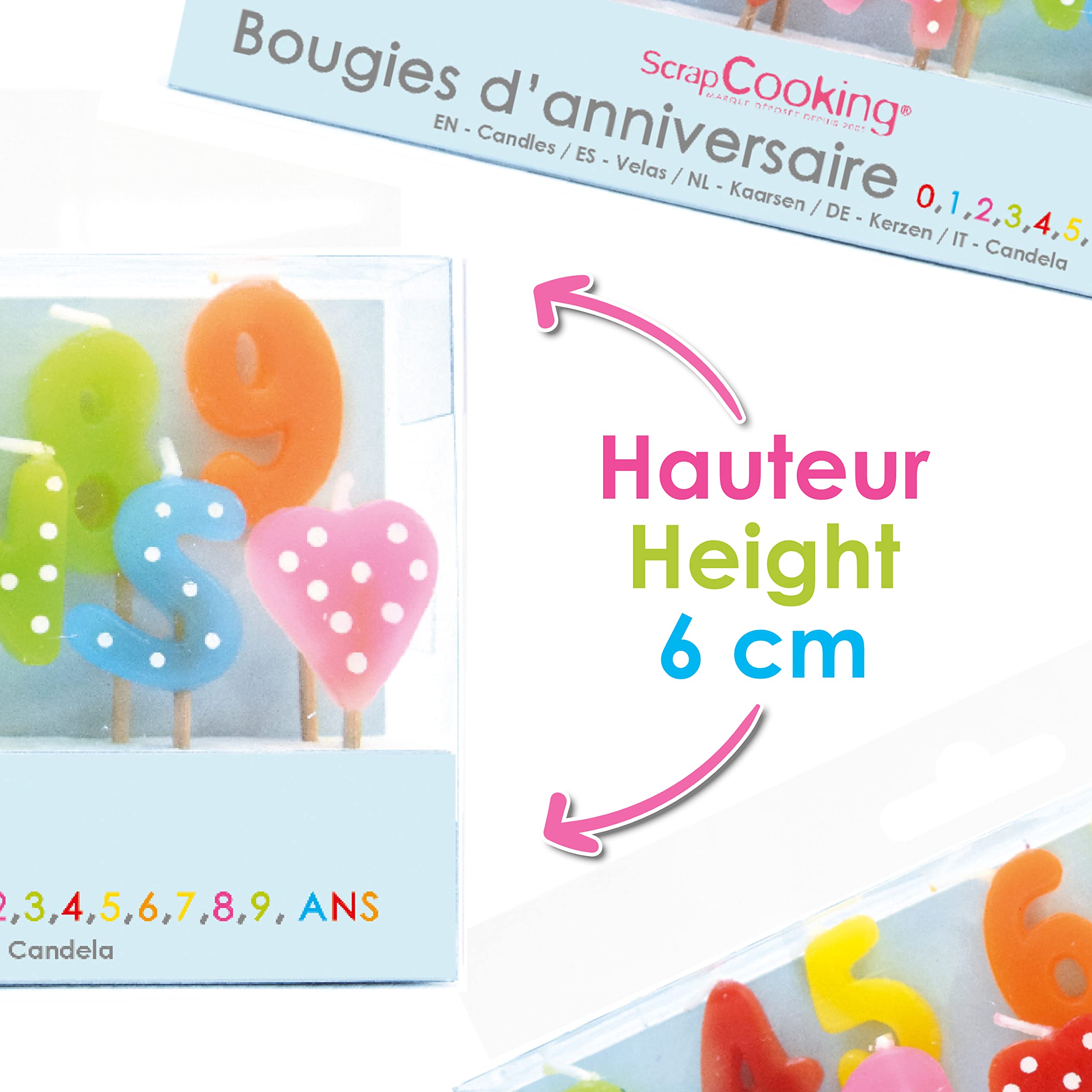 scrapcooking-d-corations-bougies-chiffres-anniversaire-x15 image 3